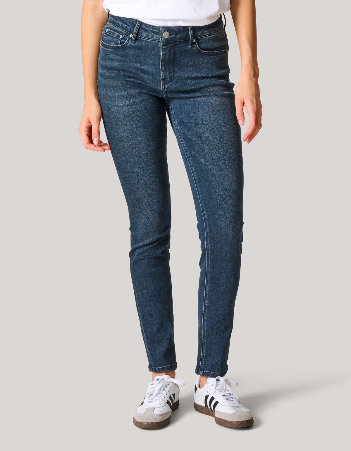 Skinny Jeans Donkerblauw L30 SHOEBY WOMEN