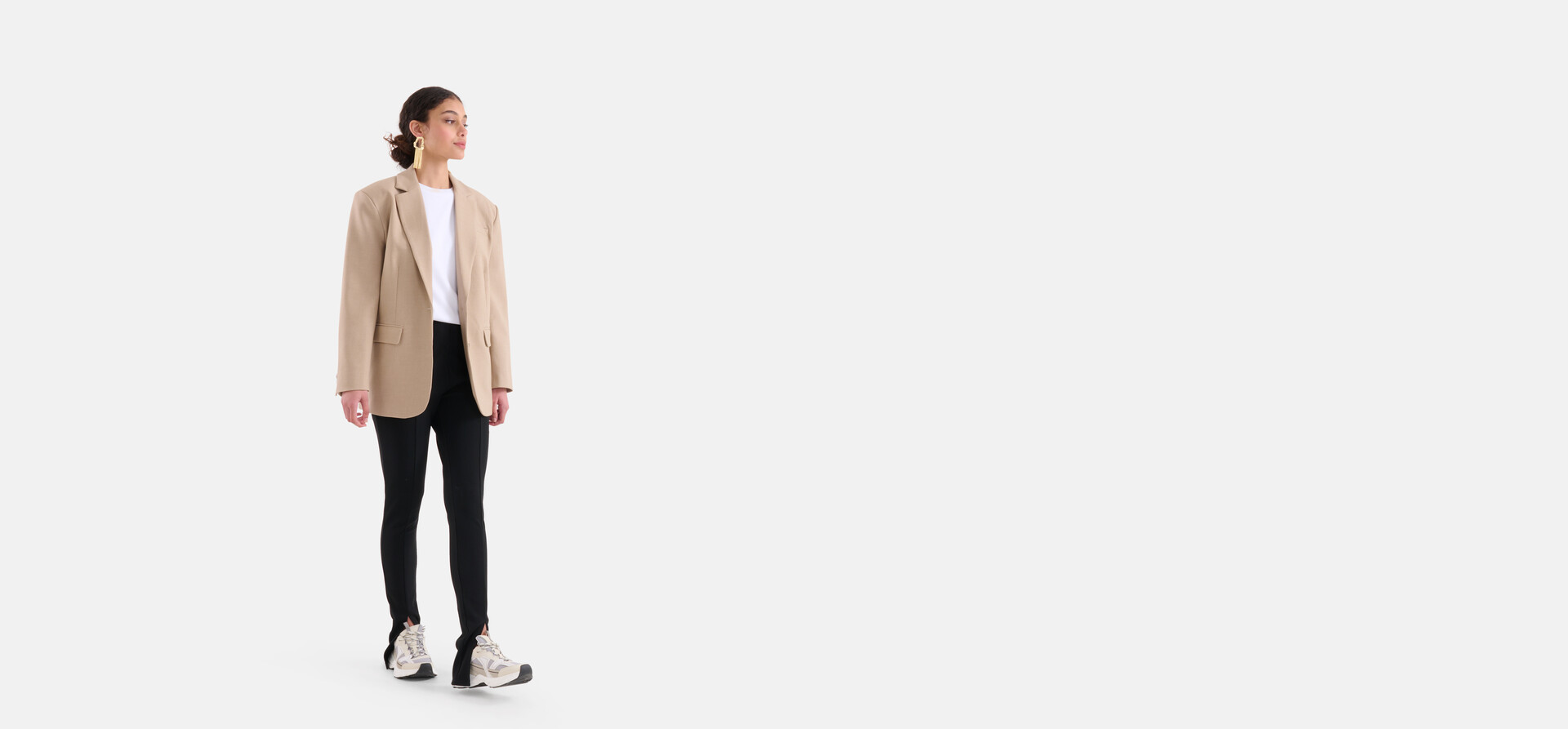 Split Legging Zwart SHOEBY WOMEN