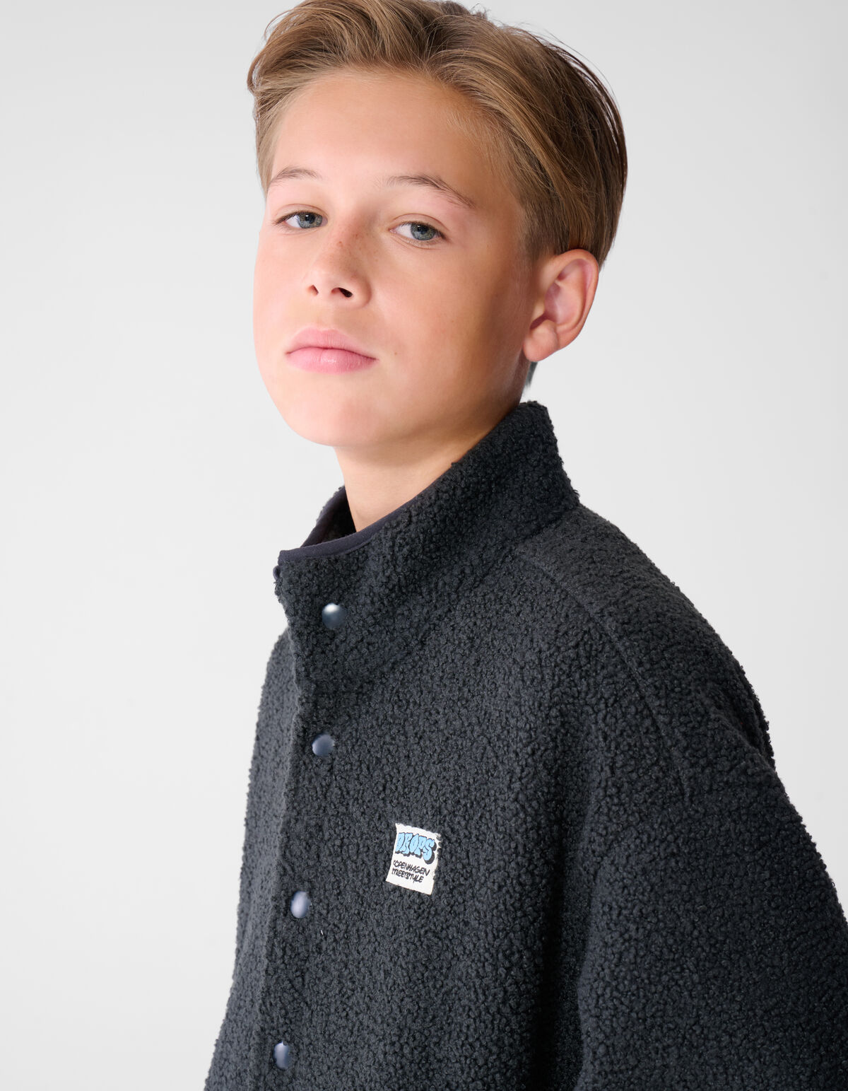 Relaxed Teddy Jas Donkergrijs SHOEBY BOYS