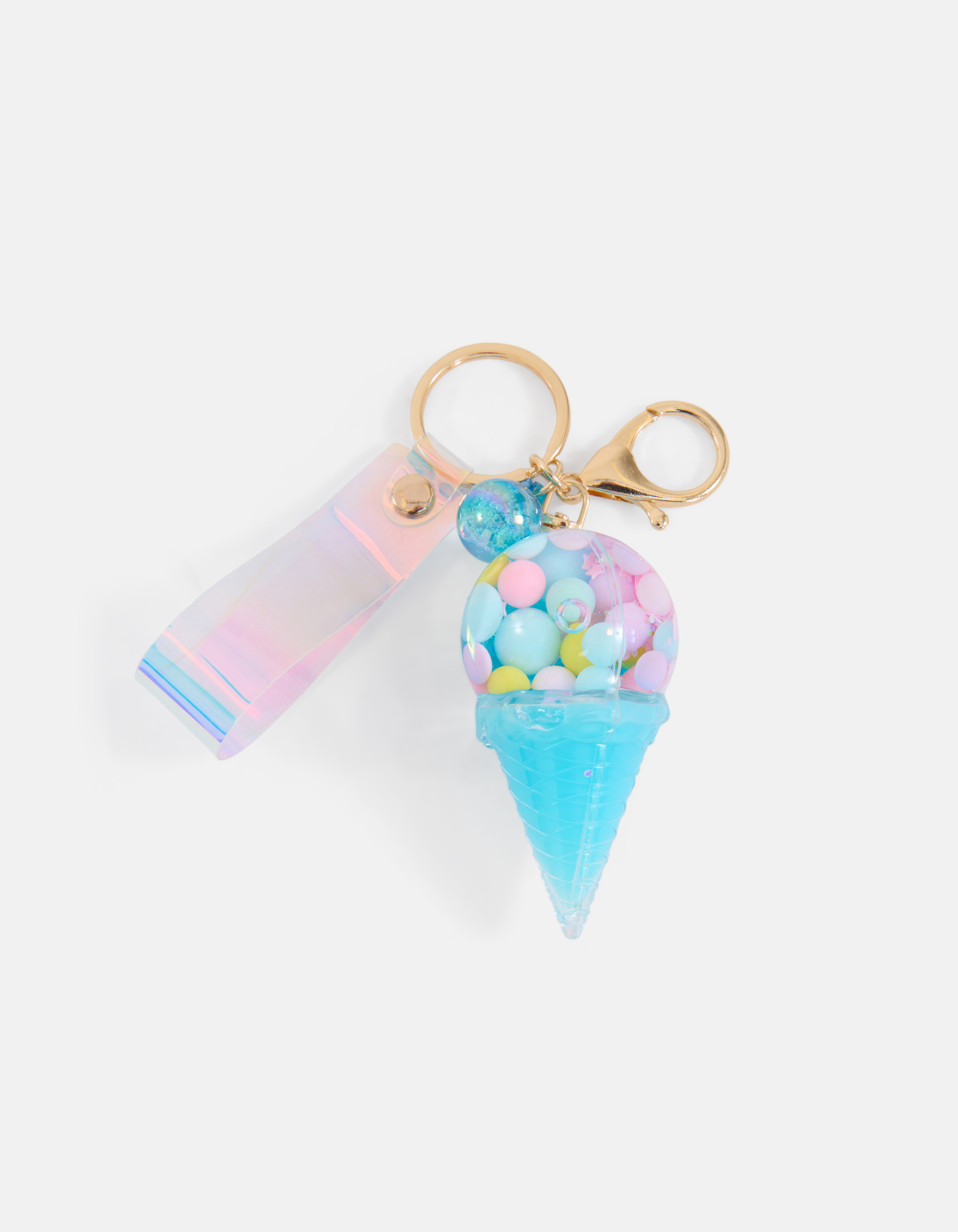 Ice Cream Sleutelhanger Blauw SHOEBY ACCESSOIRES