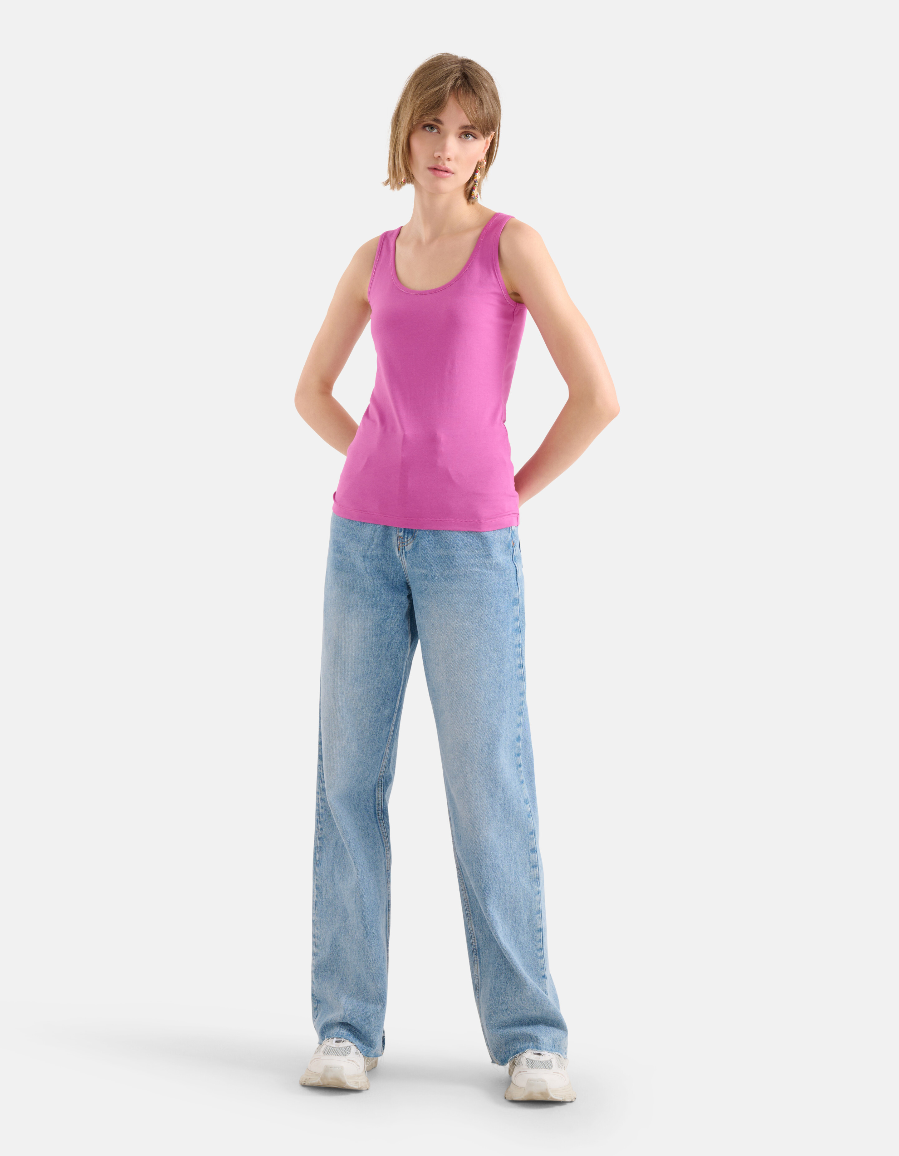 Basis Tanktop Roze SHOEBY WOMEN