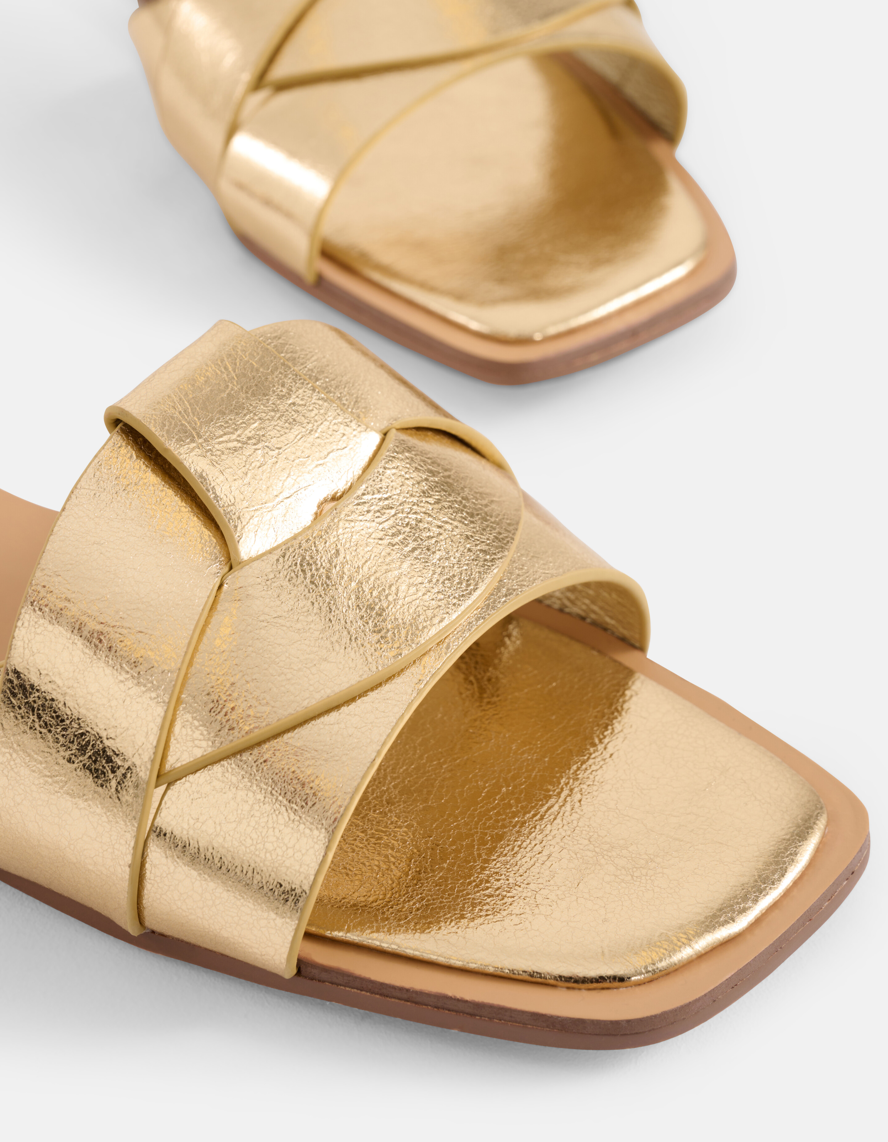 Metallic Sandalen Goud SHOEBY SHOES