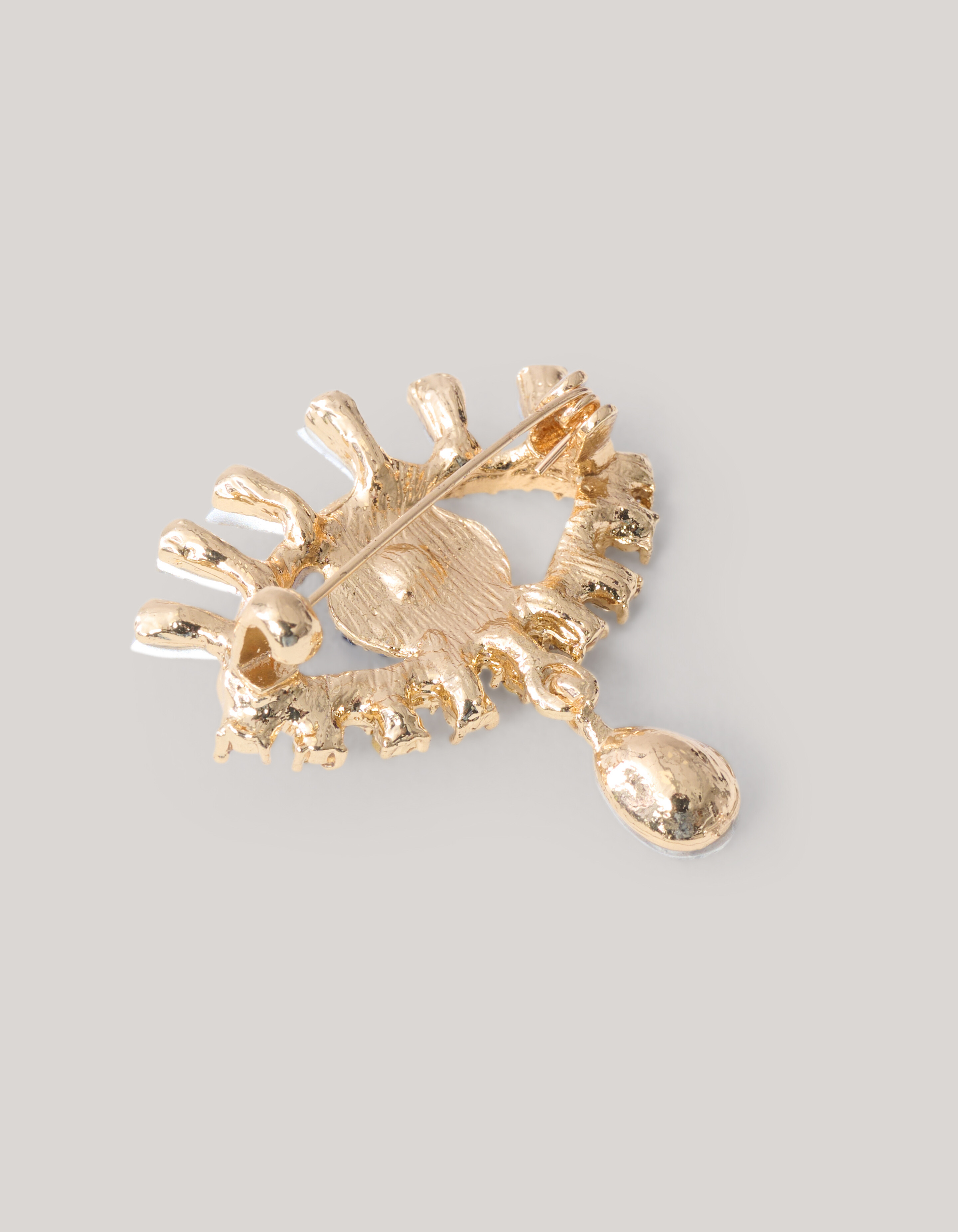 Strass Oog Broche Goud SHOEBY ACCESSOIRES