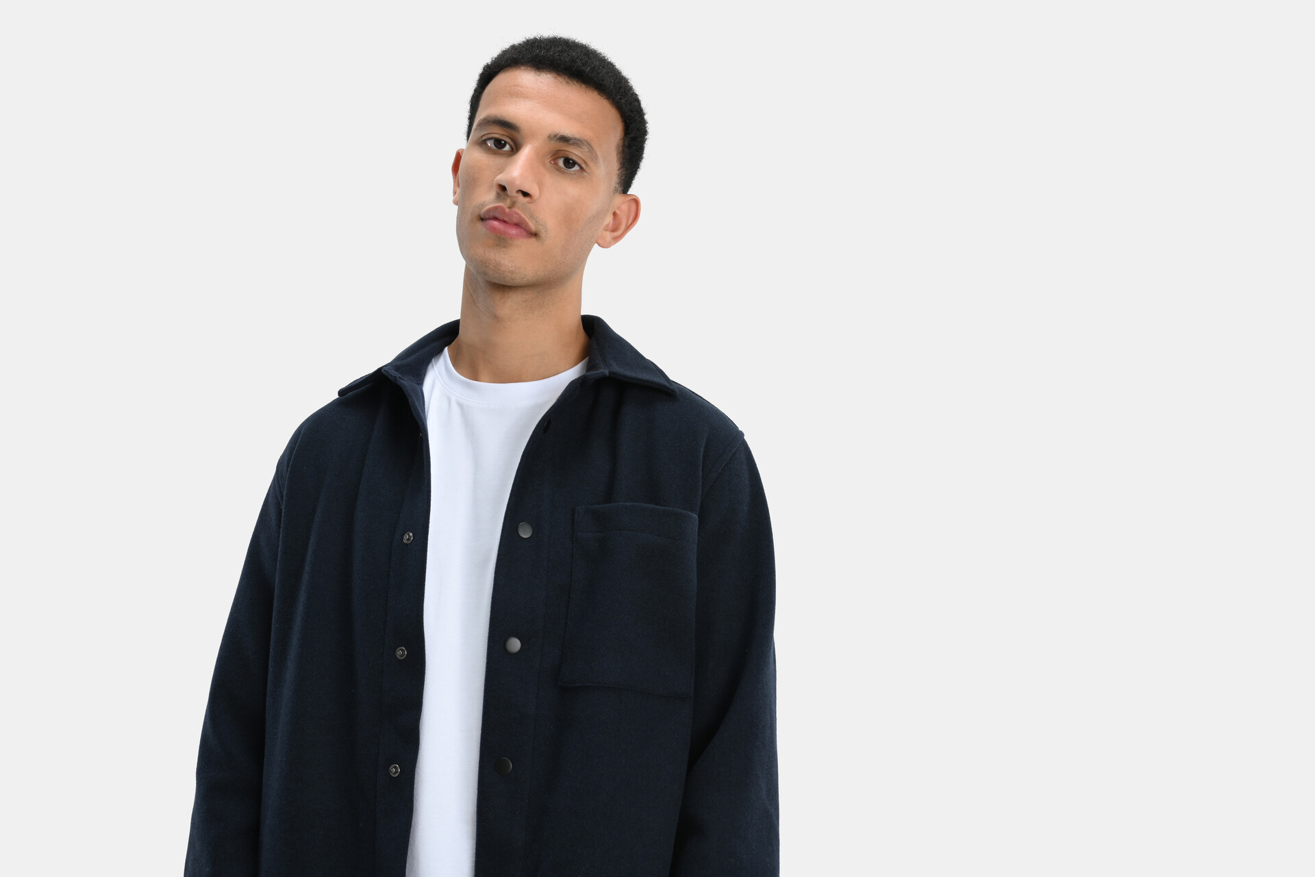 Overshirt Donkerblauw SHOEBY MEN