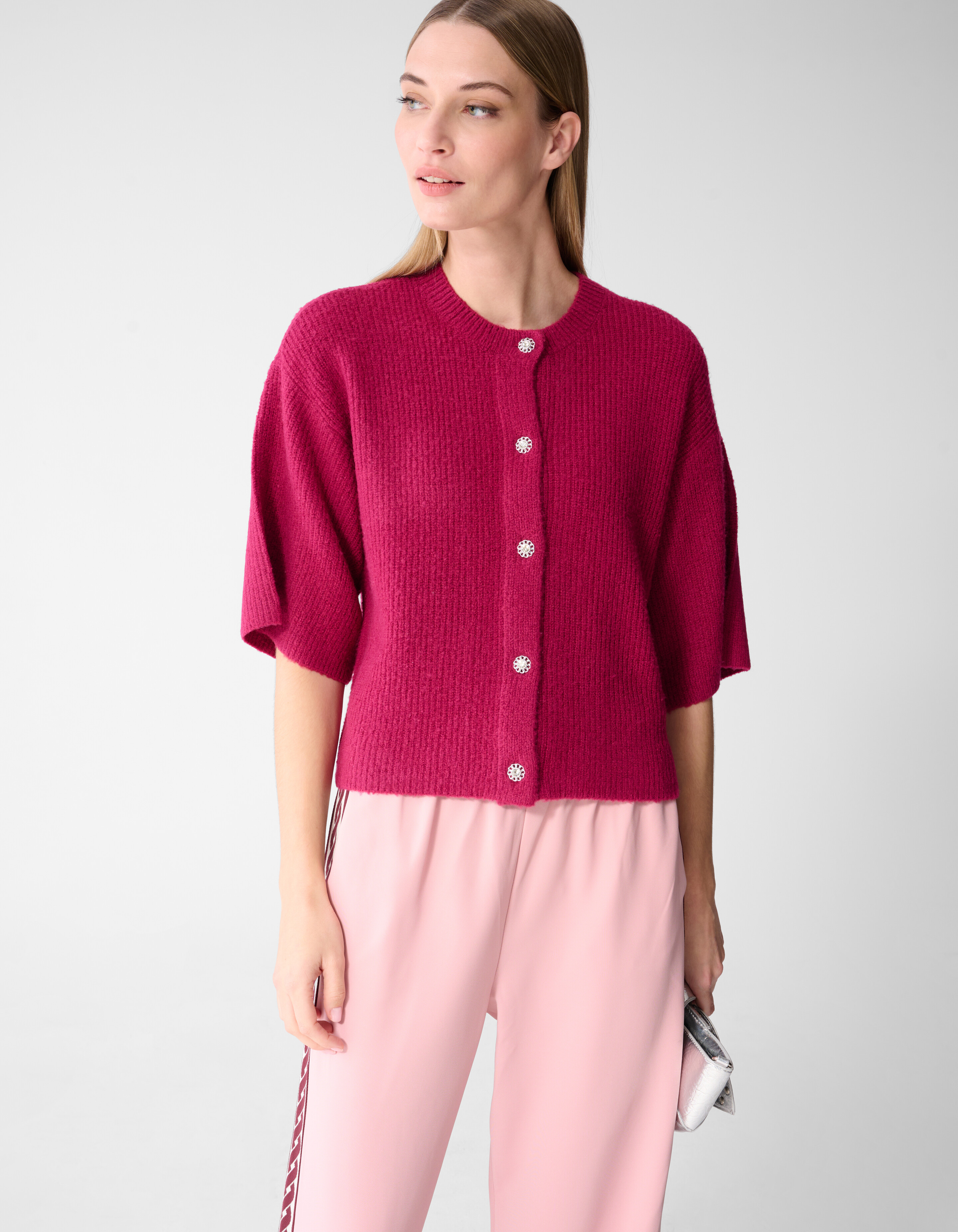 Korte Mouwen Vest Roze SHOEBY WOMEN