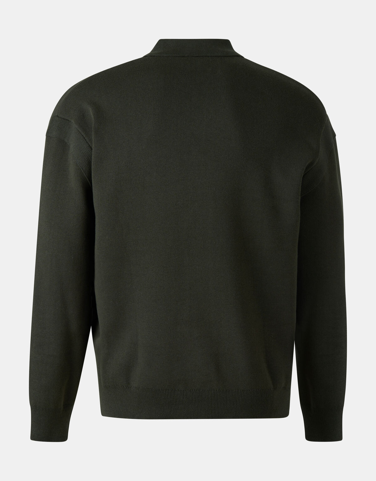 Gebreide Polo Donkergroen SHOEBY MEN