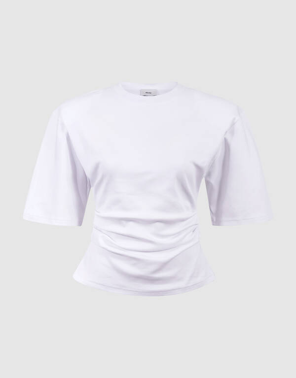 Waisted T-shirt Wit SHOEBY WOMEN