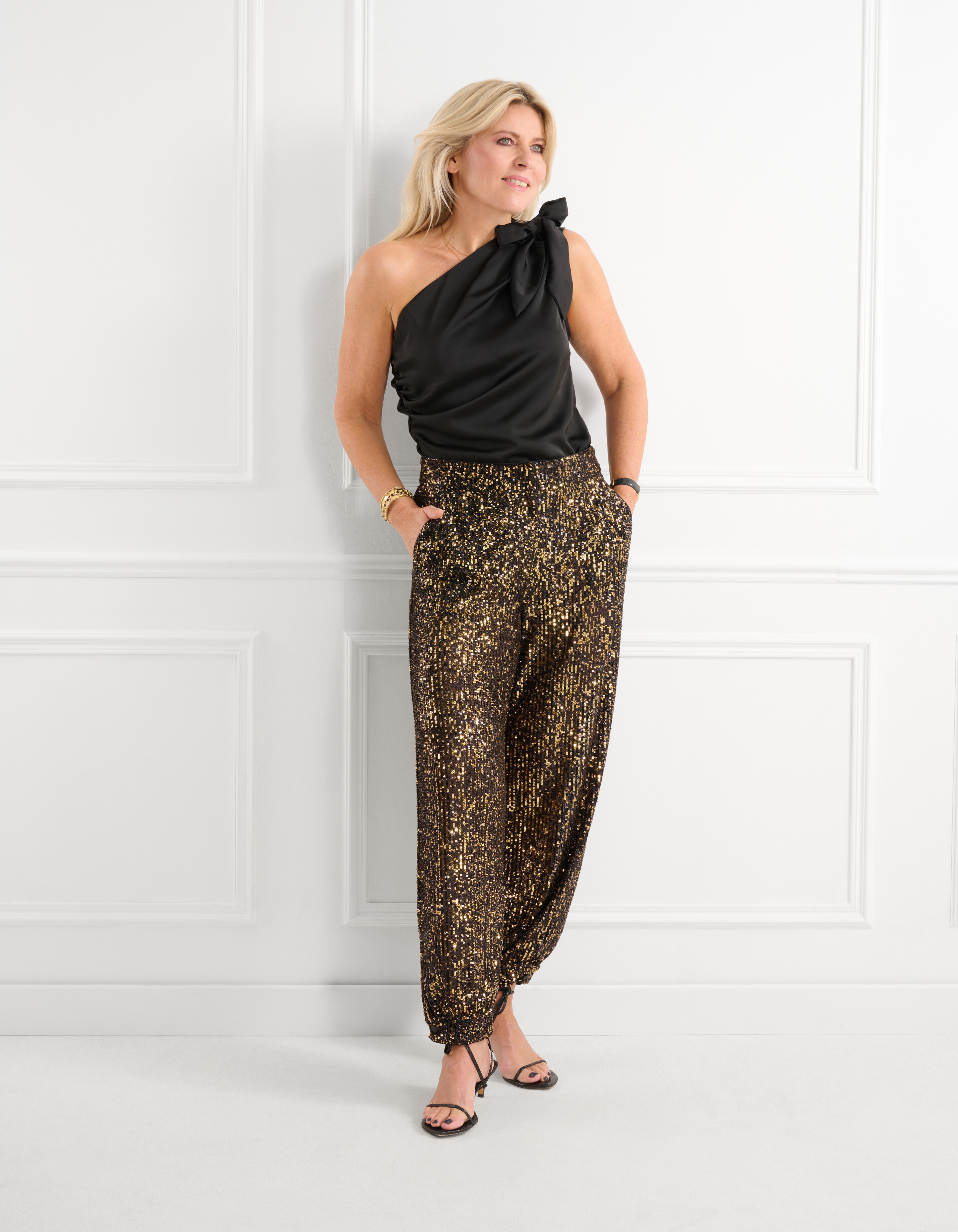 Pailletten Broek Zwart By Lonneke SHOEBY WOMEN