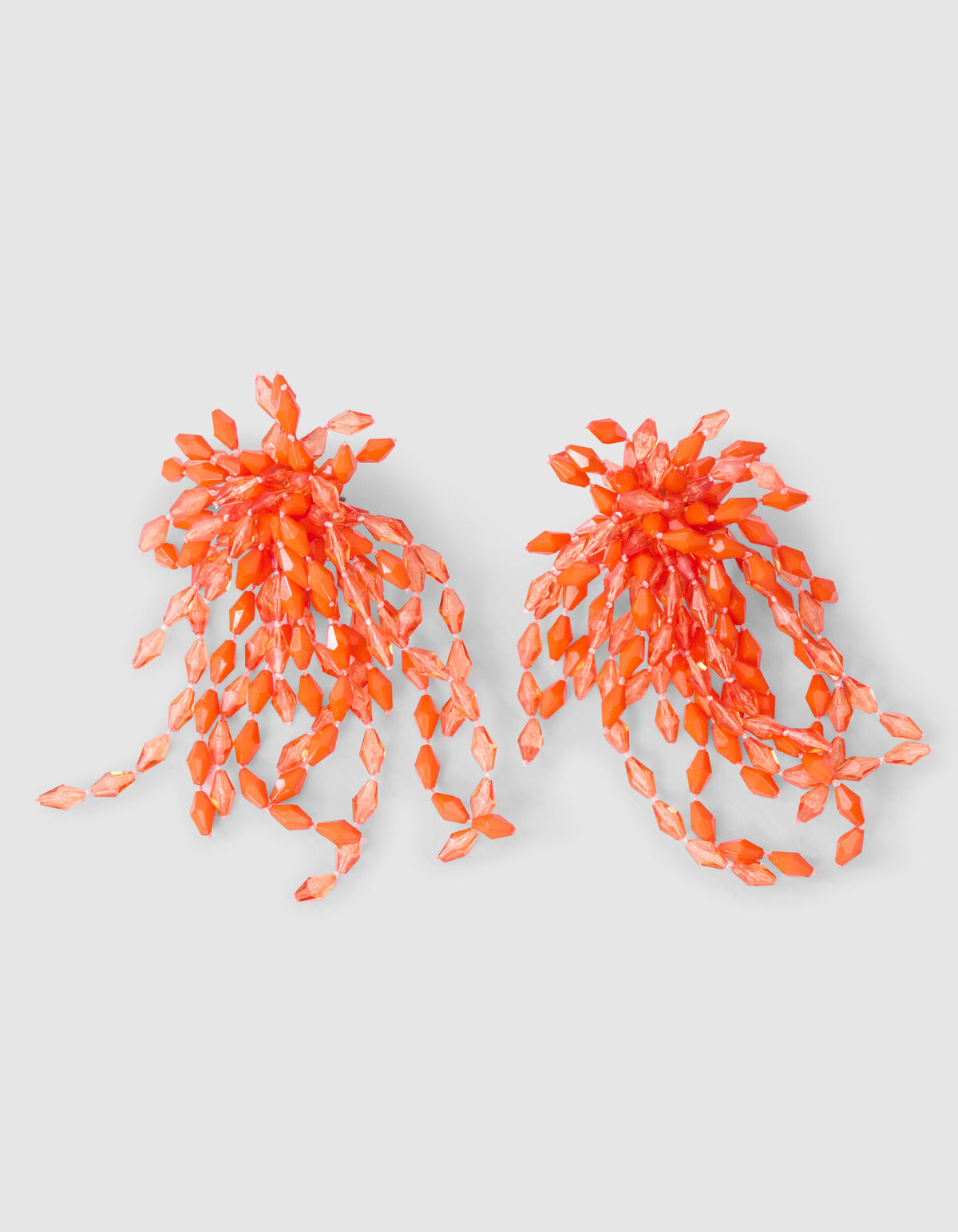 Beaded Oorbellen Oranje SHOEBY ACCESSOIRES
