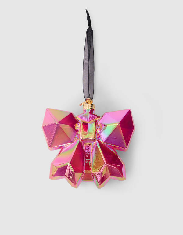 Strik Kerstbal Roze By Fred SHOEBY ACCESSOIRES