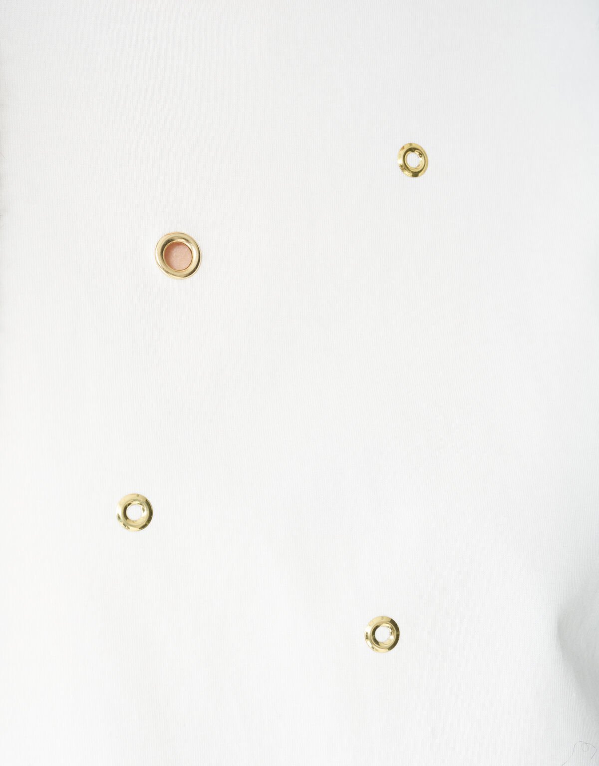 Oversized Eyelet T-shirt Wit SHOEBY WOMEN