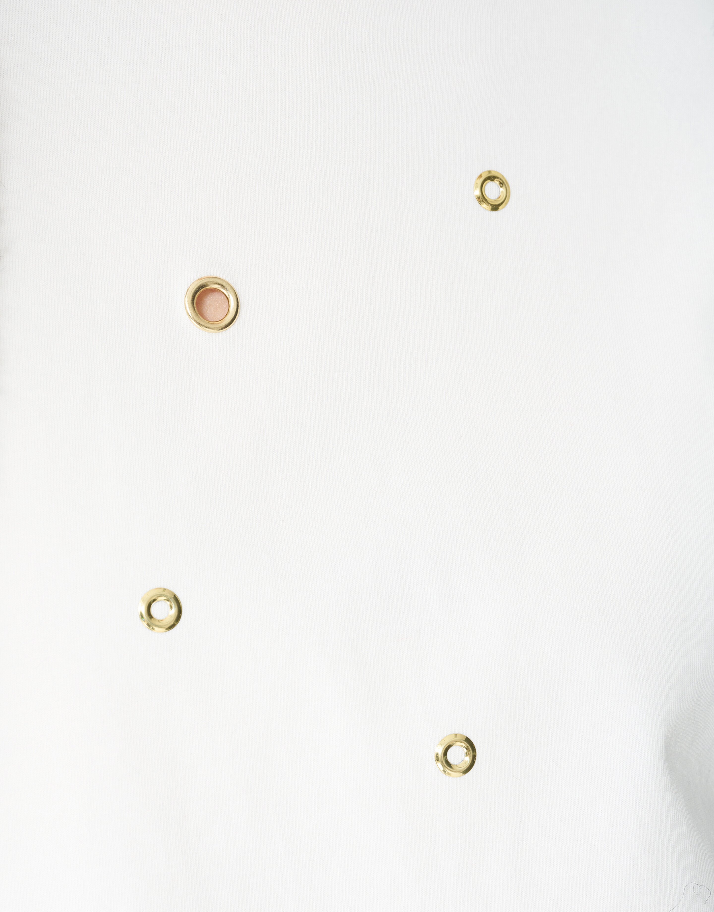 Oversized Eyelet T-shirt Wit SHOEBY WOMEN