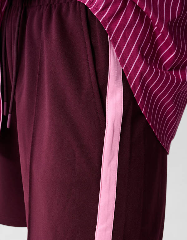 Sporty Short Donkerrood SHOEBY WOMEN