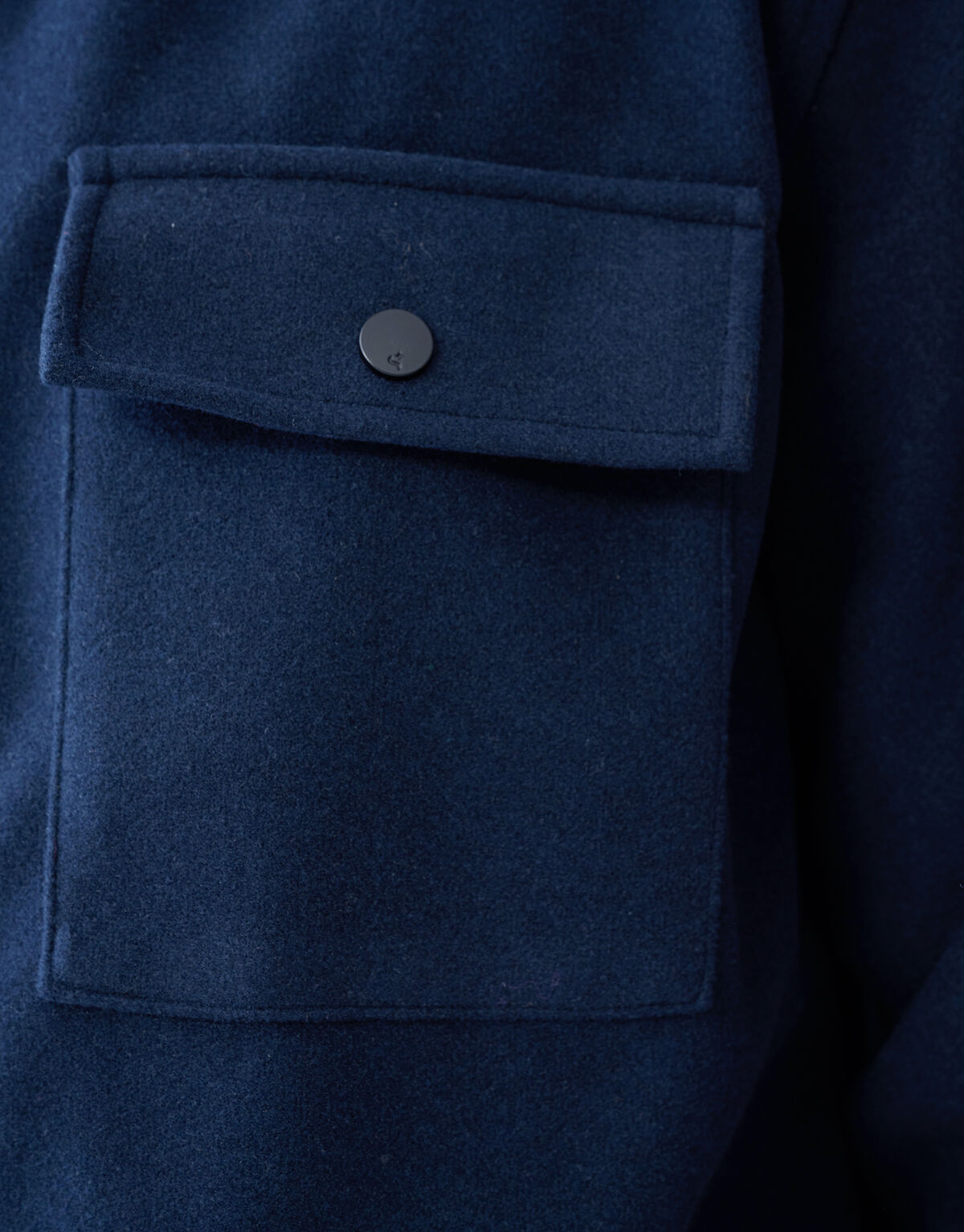 Zip Overshirt Donkerblauw SHOEBY MEN