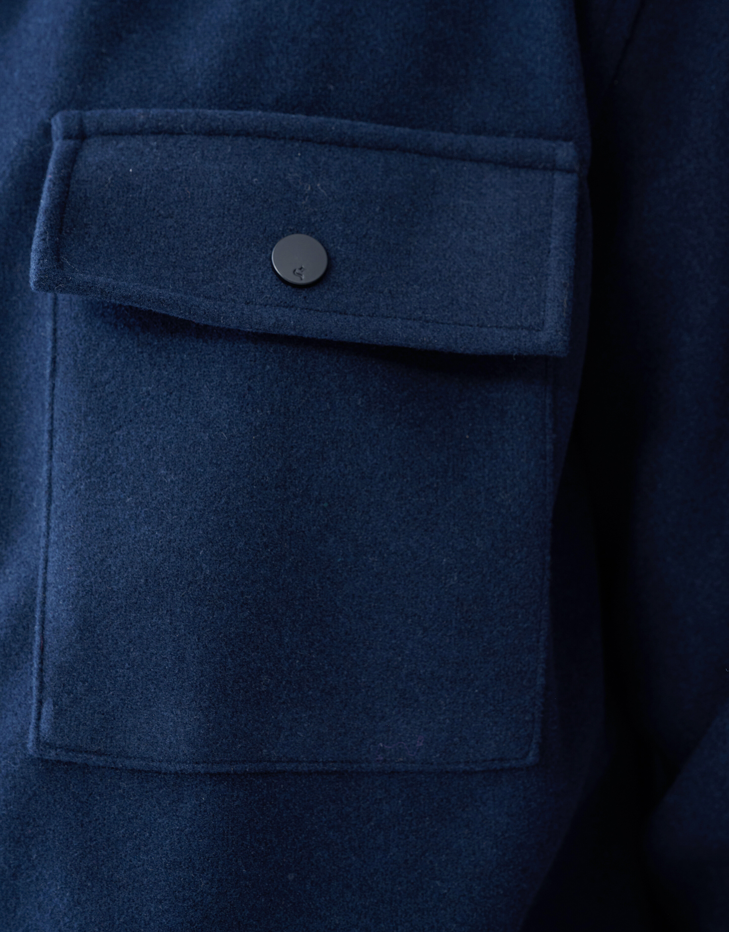 Zip Overshirt Donkerblauw SHOEBY MEN