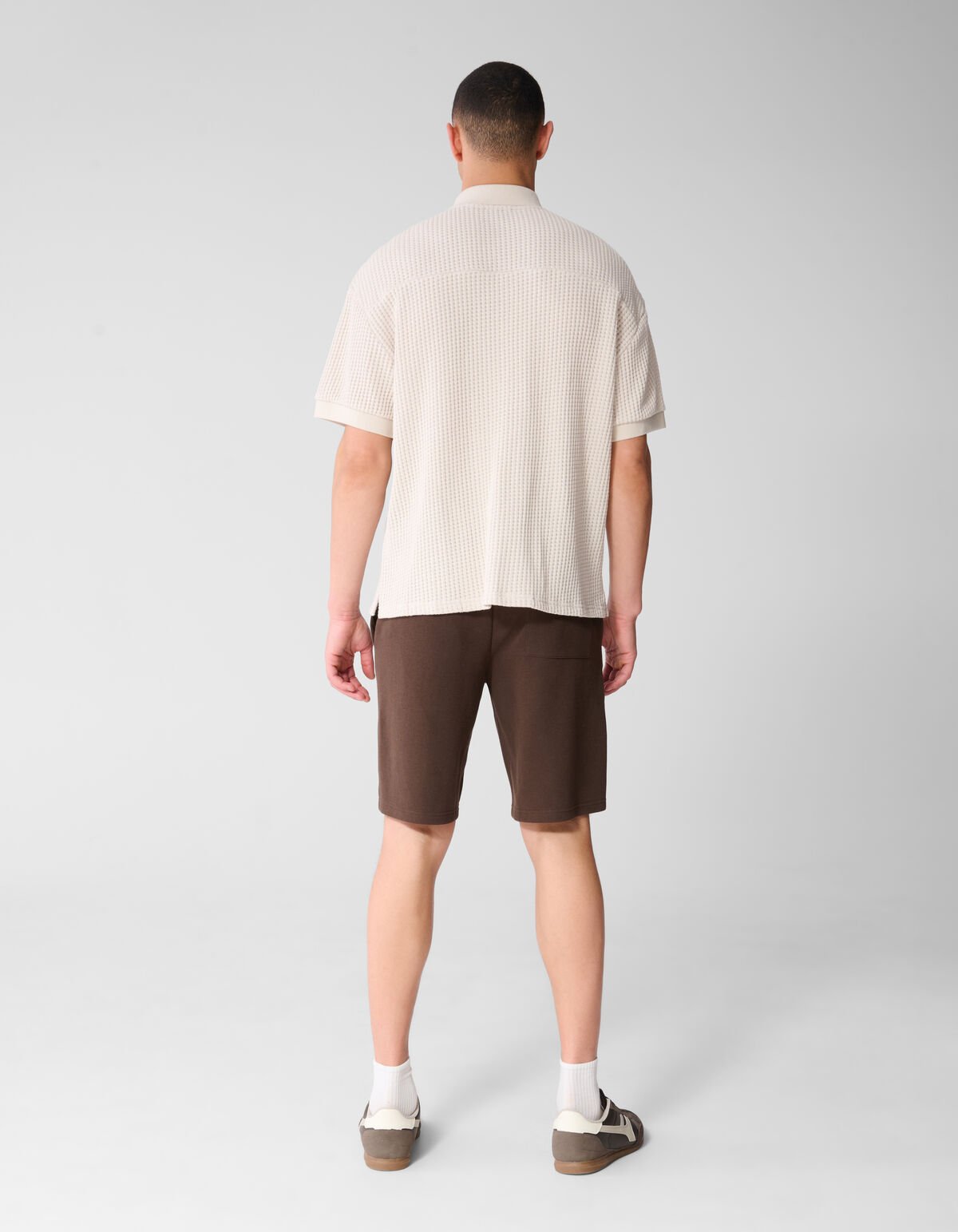 Heavy Waffle Polo Zand SHOEBY MEN