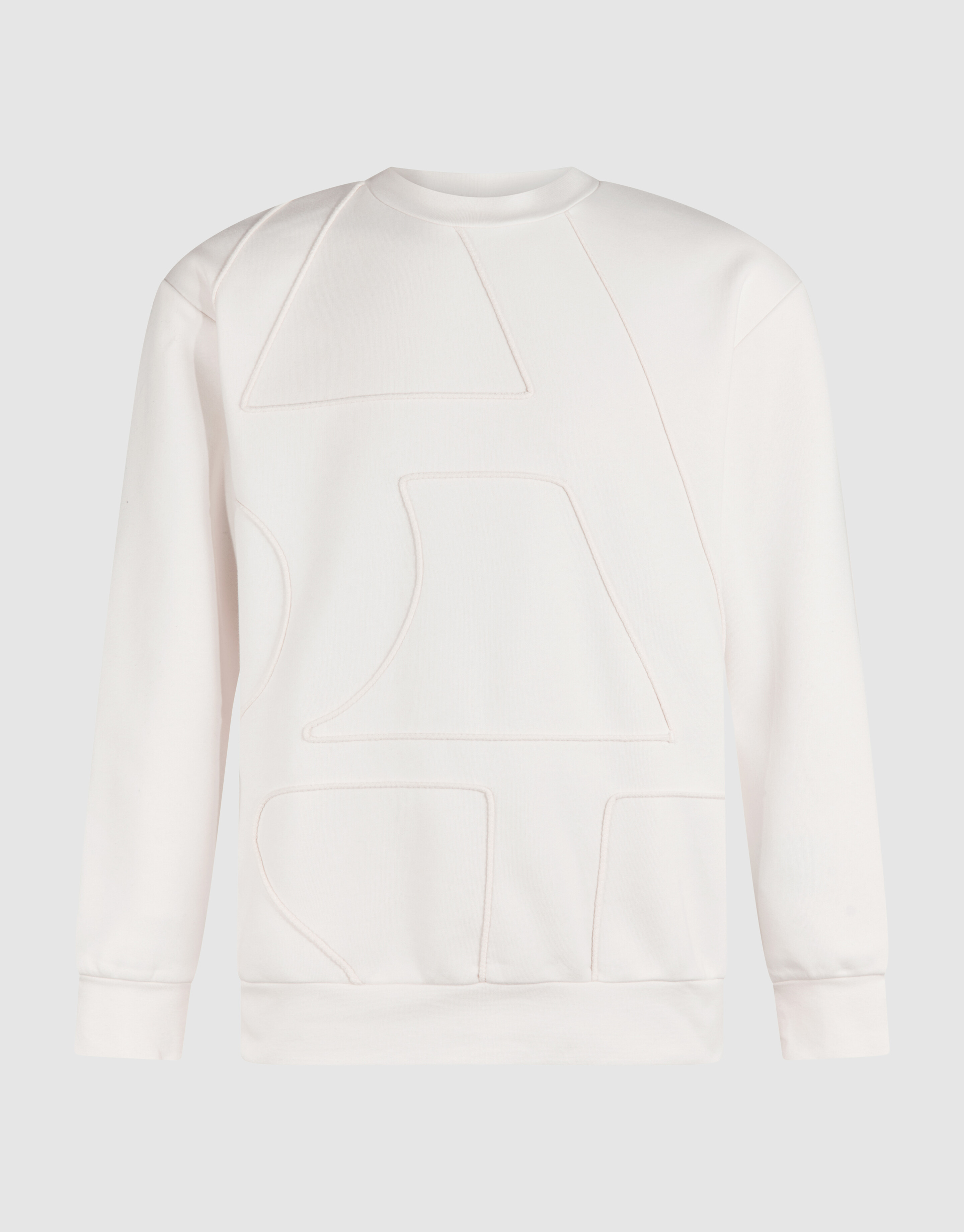 Cord Artwork Sweater Gebroken Wit SHOEBY MEN
