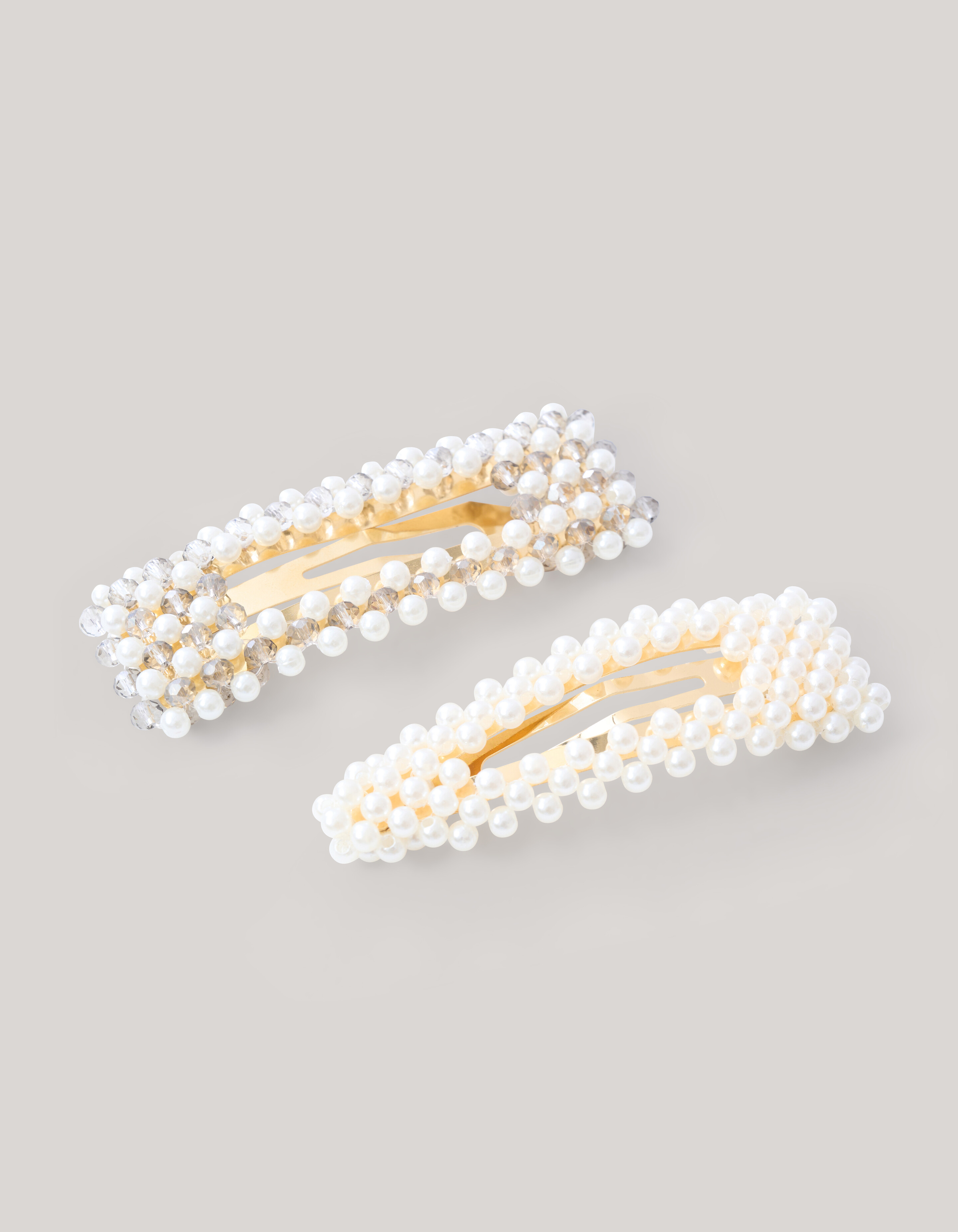 Parel Haarclip Set Gebroken Wit SHOEBY ACCESSOIRES