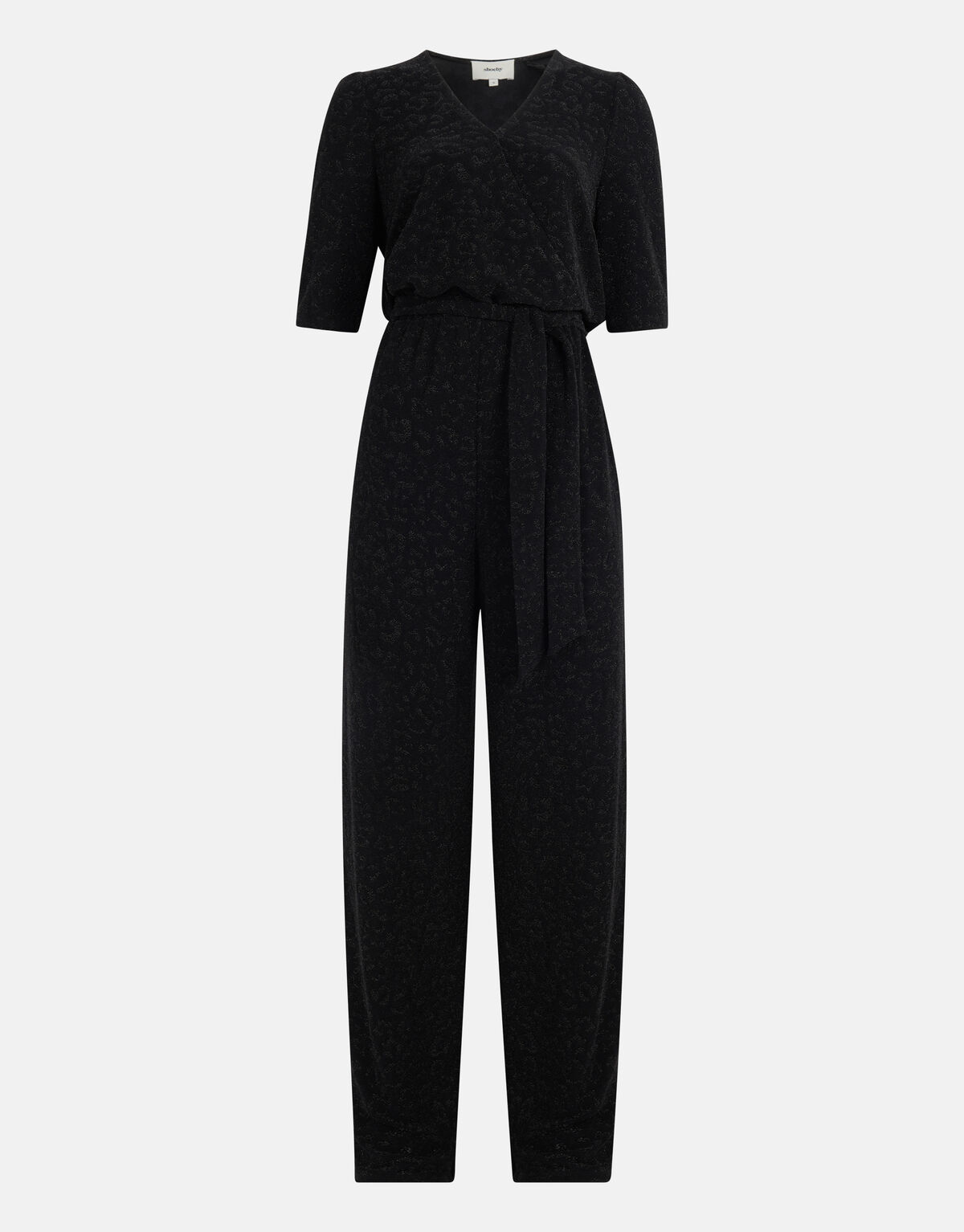 Lurex Jumpsuit Zwart SHOEBY WOMEN