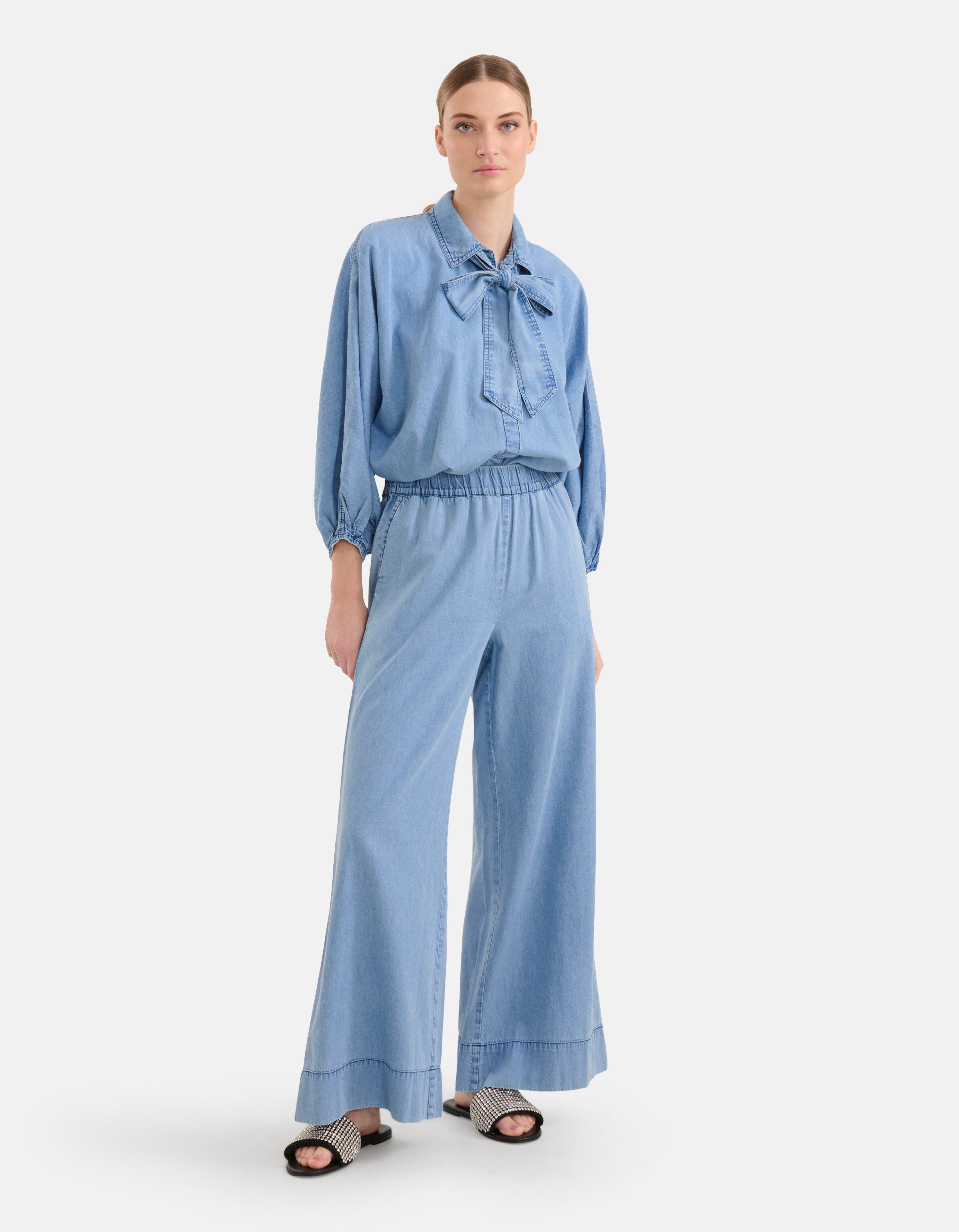 Palazzo Broek Blauw By Mieke SHOEBY WOMEN
