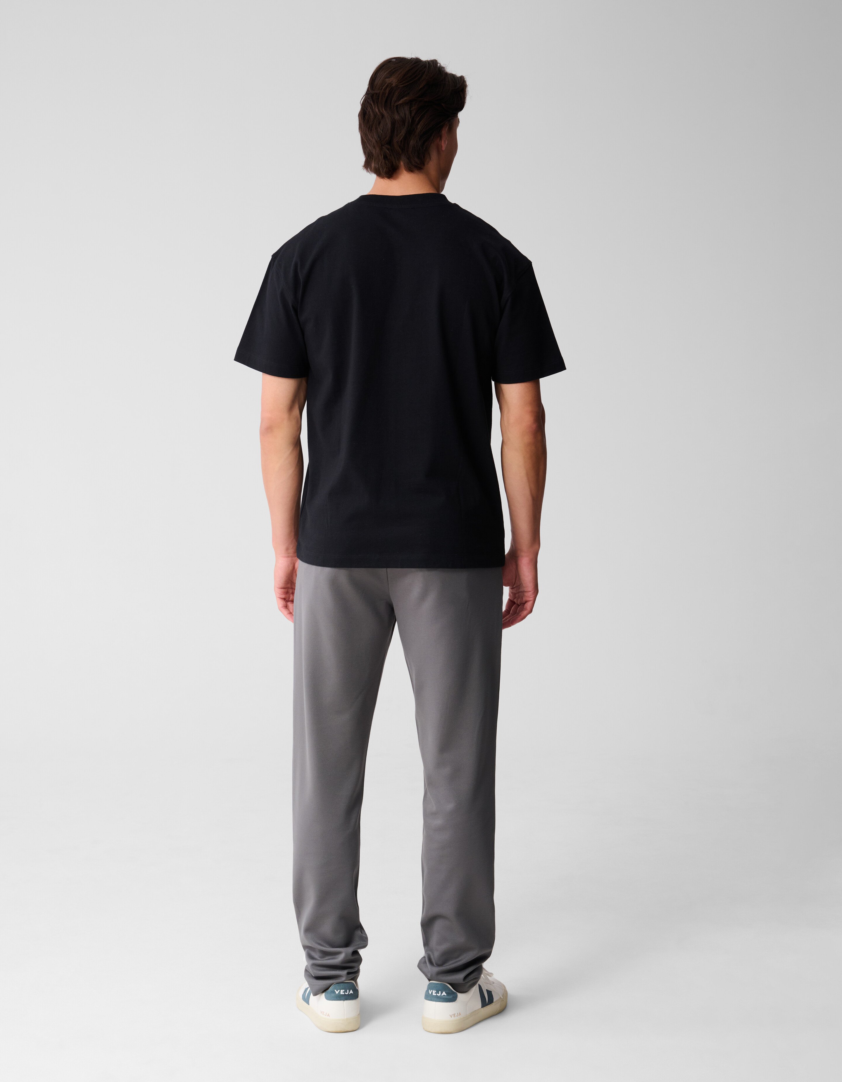 Flock Line Artwork T-shirt Zwart SHOEBY MEN