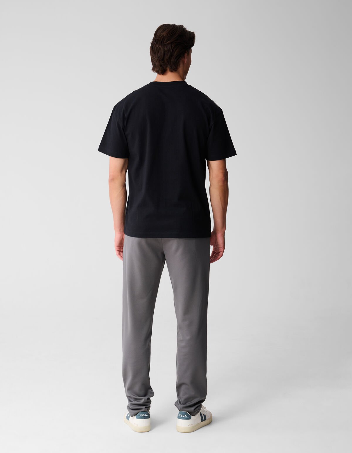 Flock Line Artwork T-shirt Zwart SHOEBY MEN
