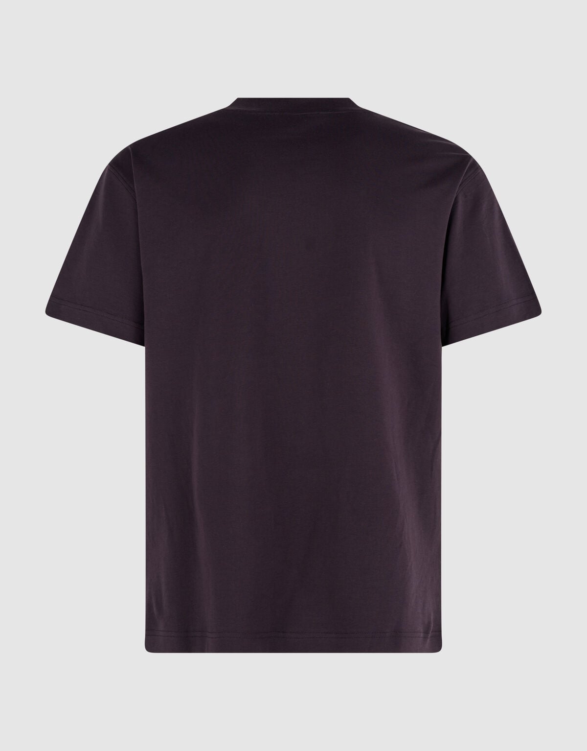 Crinkle Print T-shirt Donkerpaars SHOEBY MEN