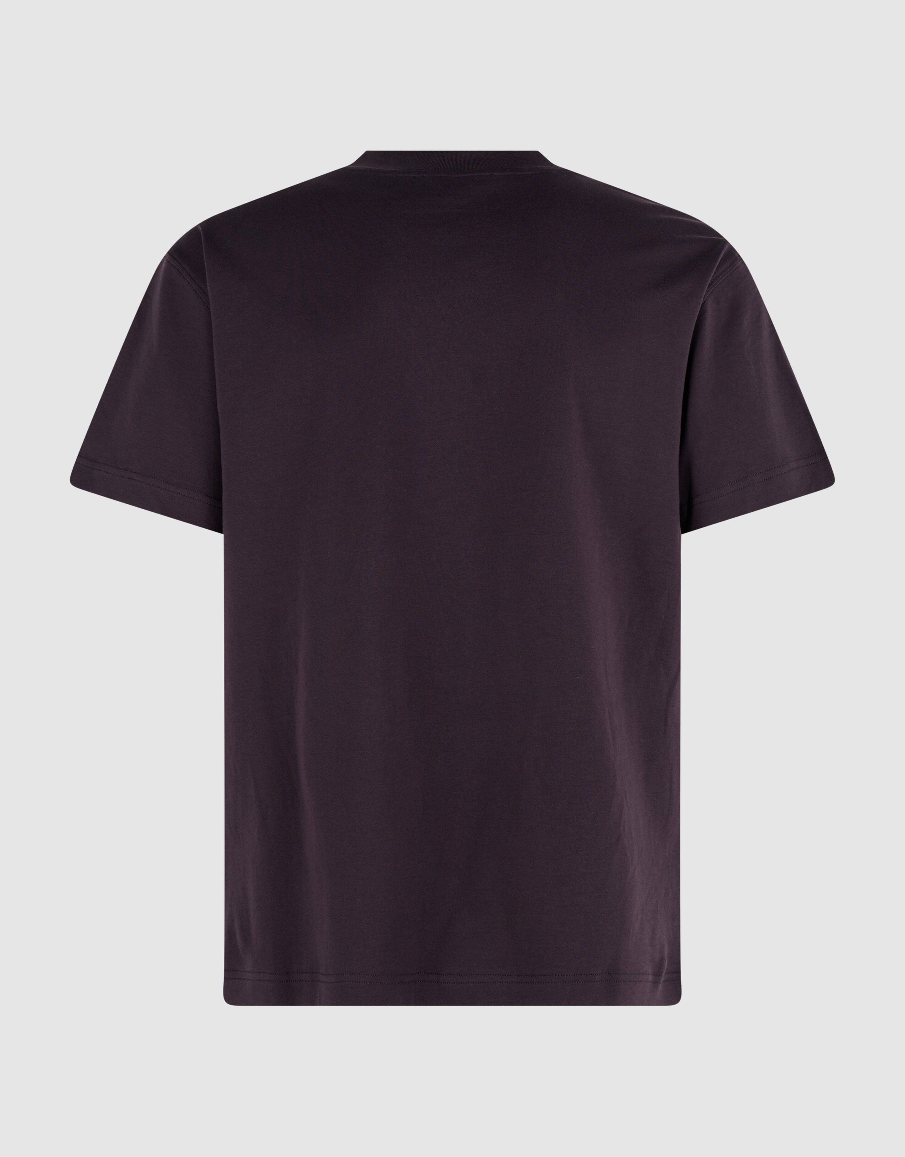 Crinkle Print T-shirt Donkerpaars SHOEBY MEN