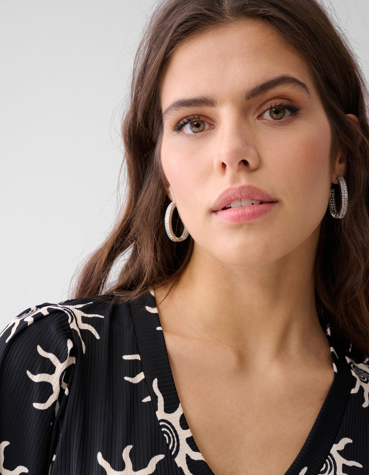 Rib Jersey Top Zwart SHOEBY WOMEN