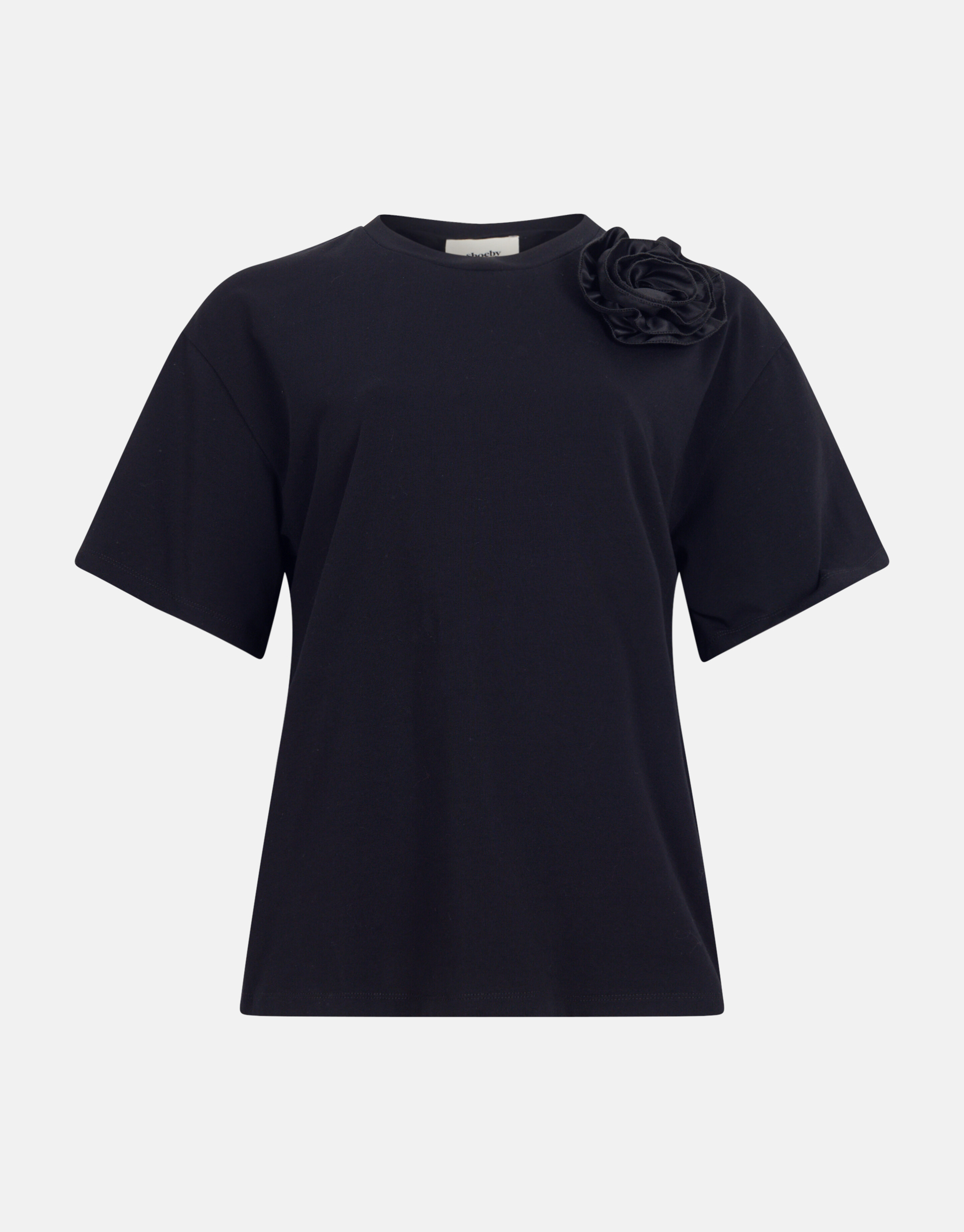 Floral T-shirt Zwart SHOEBY WOMEN