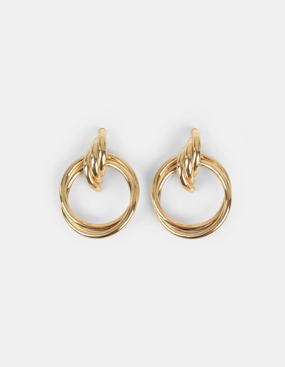 Knotted Hoop Oorbellen ACCESSOIRES SHOEBY