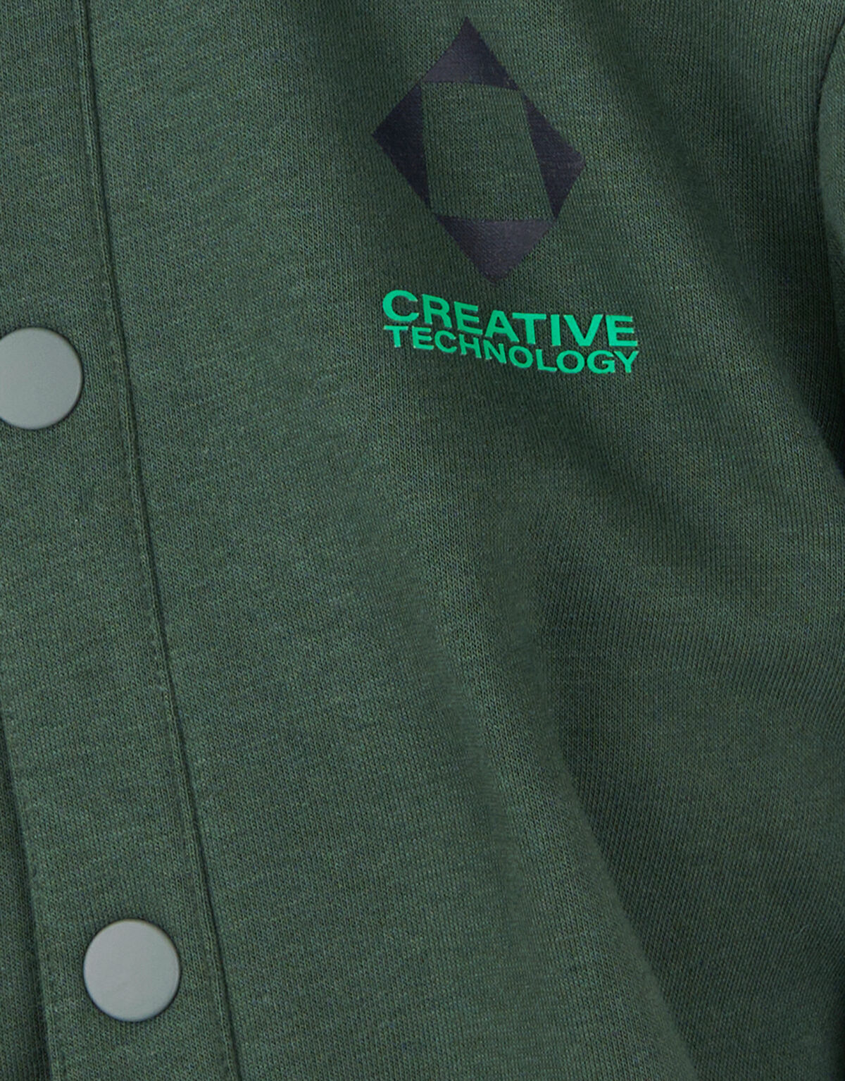 Printed Vest Donkergroen SHOEBY BOYS