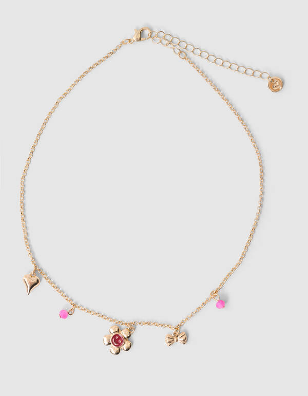 Flower Ketting Goud SHOEBY ACCESSOIRES