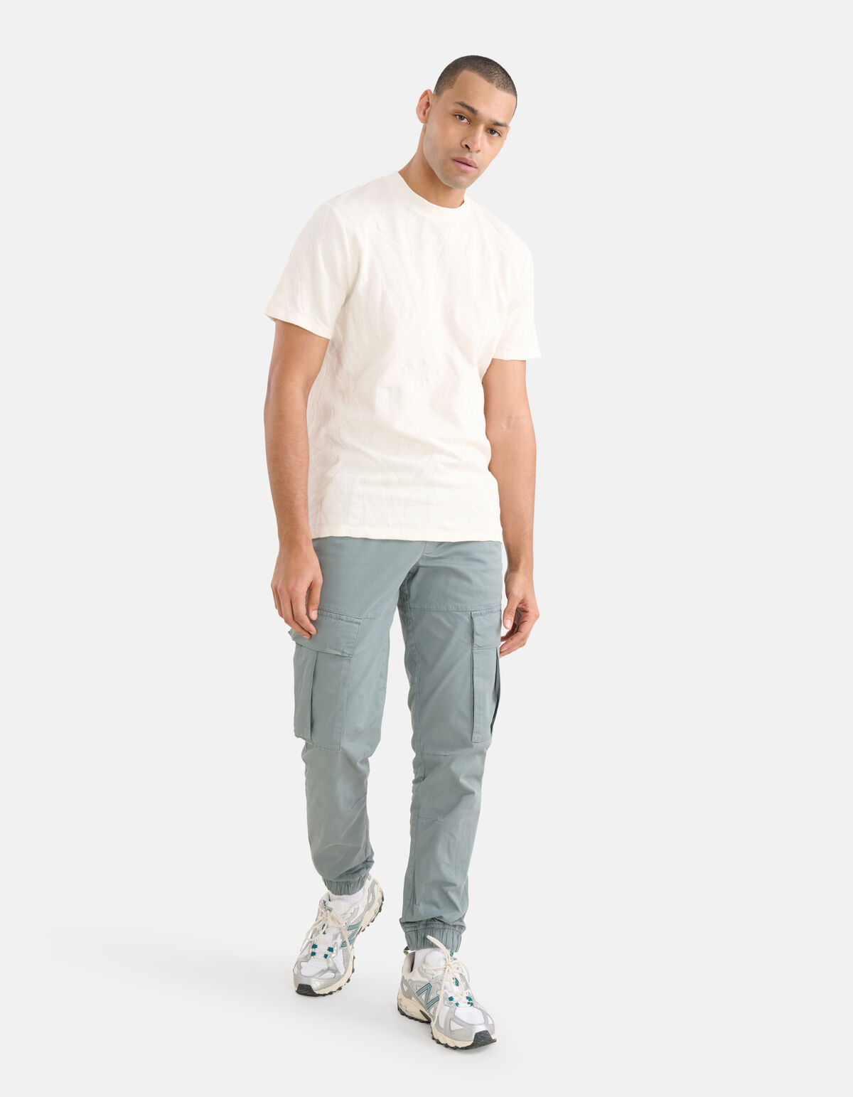 Cargo Broek Grijs SHOEBY MEN