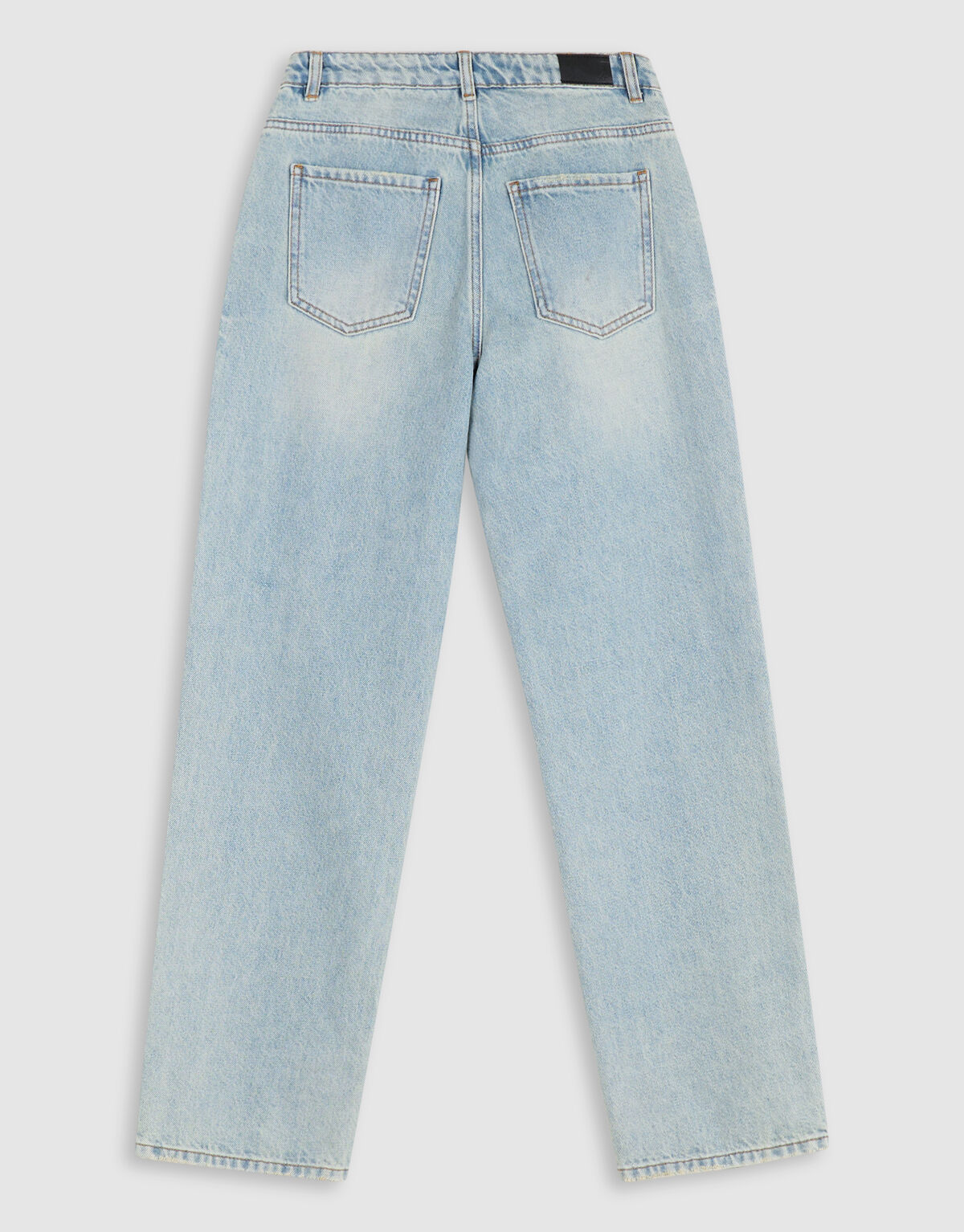 Baggy Fit Jeans Dirty Washed Lichtblauw SHOEBY BOYS