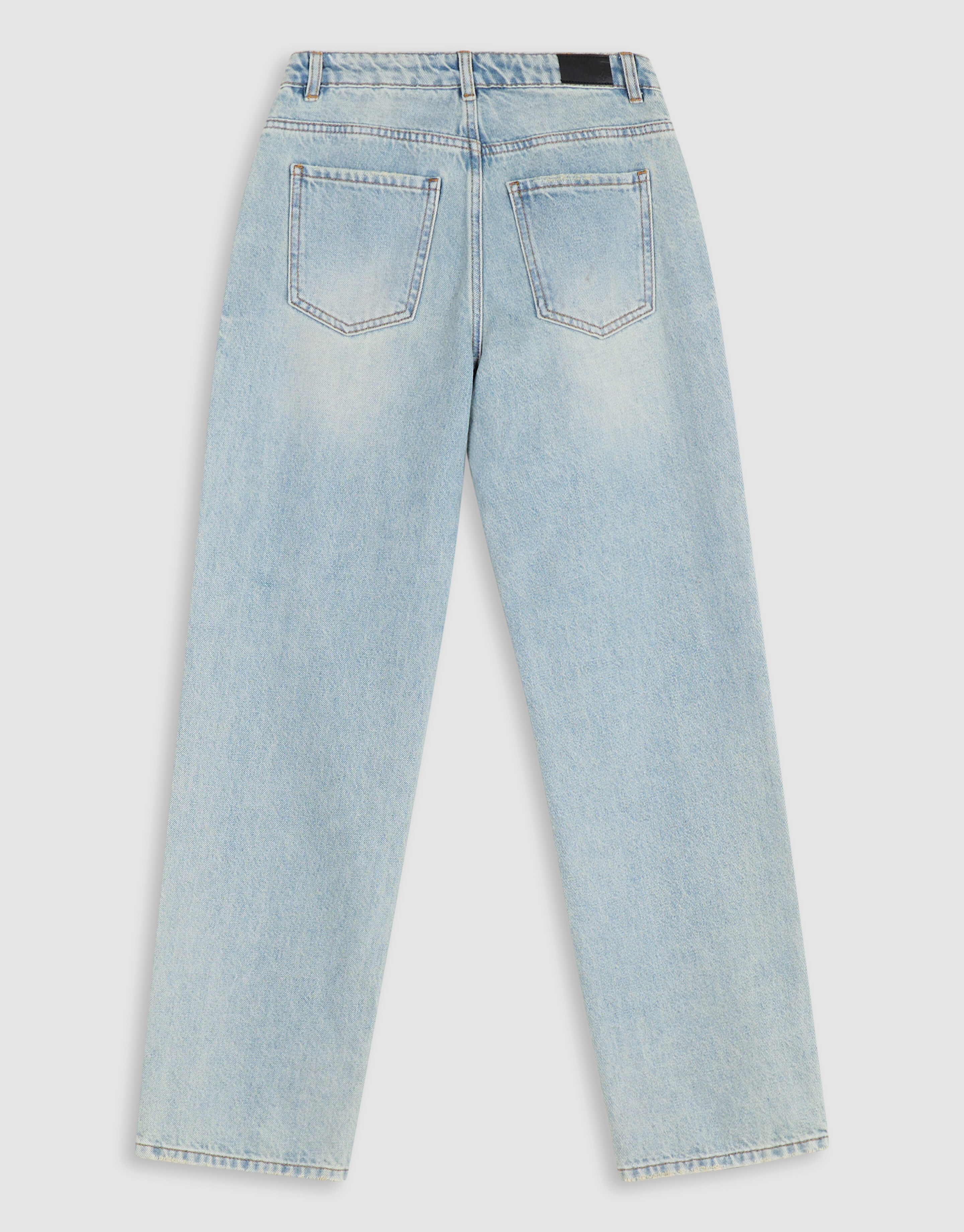 Baggy Fit Jeans Dirty Washed Lichtblauw SHOEBY BOYS