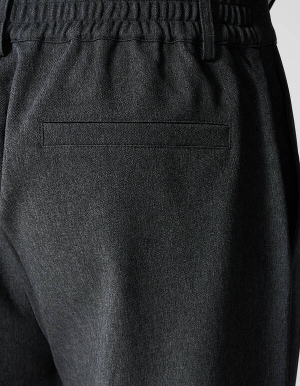 Melange Broek Grijs SHOEBY MEN