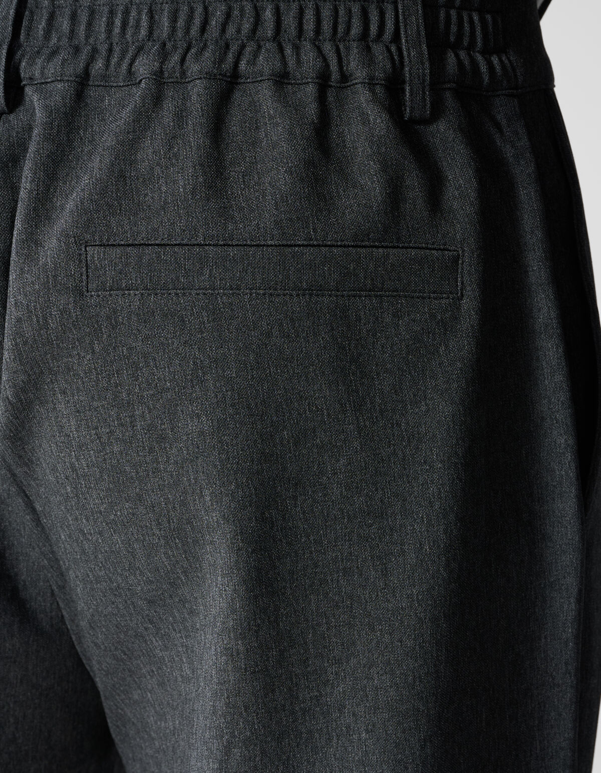 Melange Broek Grijs SHOEBY MEN