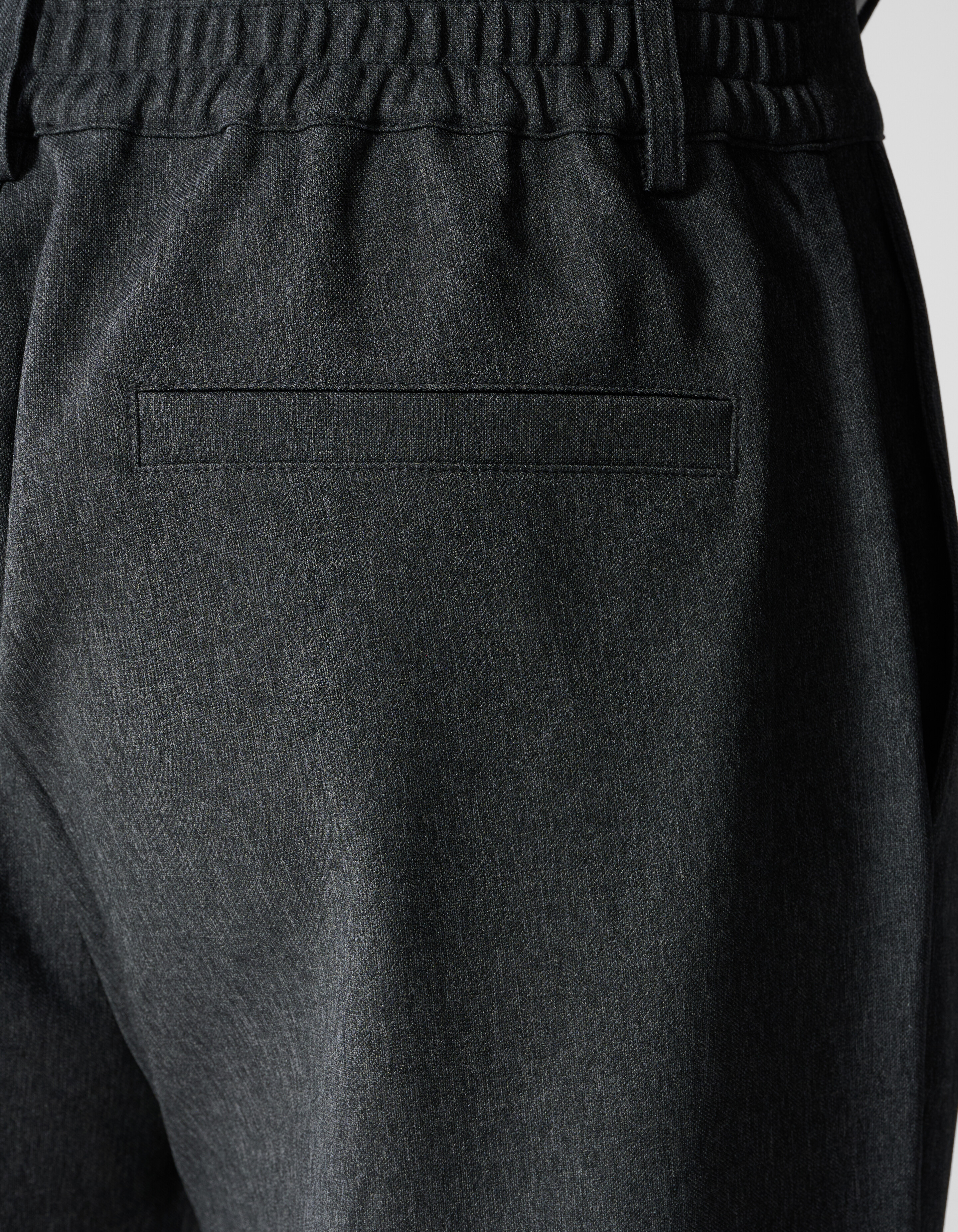 Melange Broek Grijs SHOEBY MEN