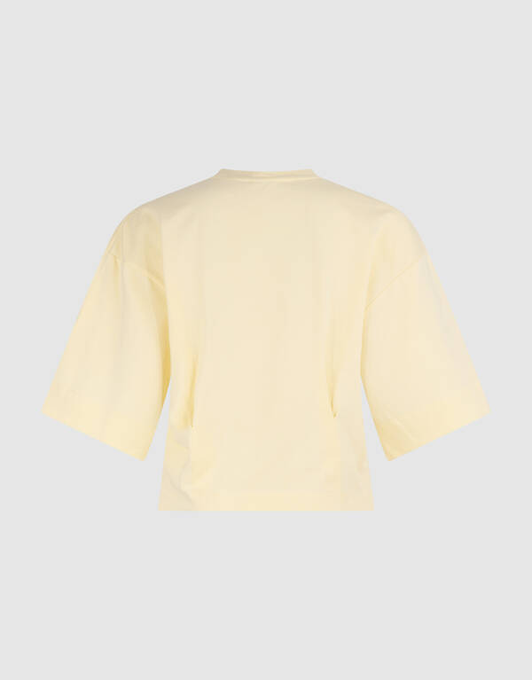 Getailleerd T-shirt Lichtgeel SHOEBY WOMEN