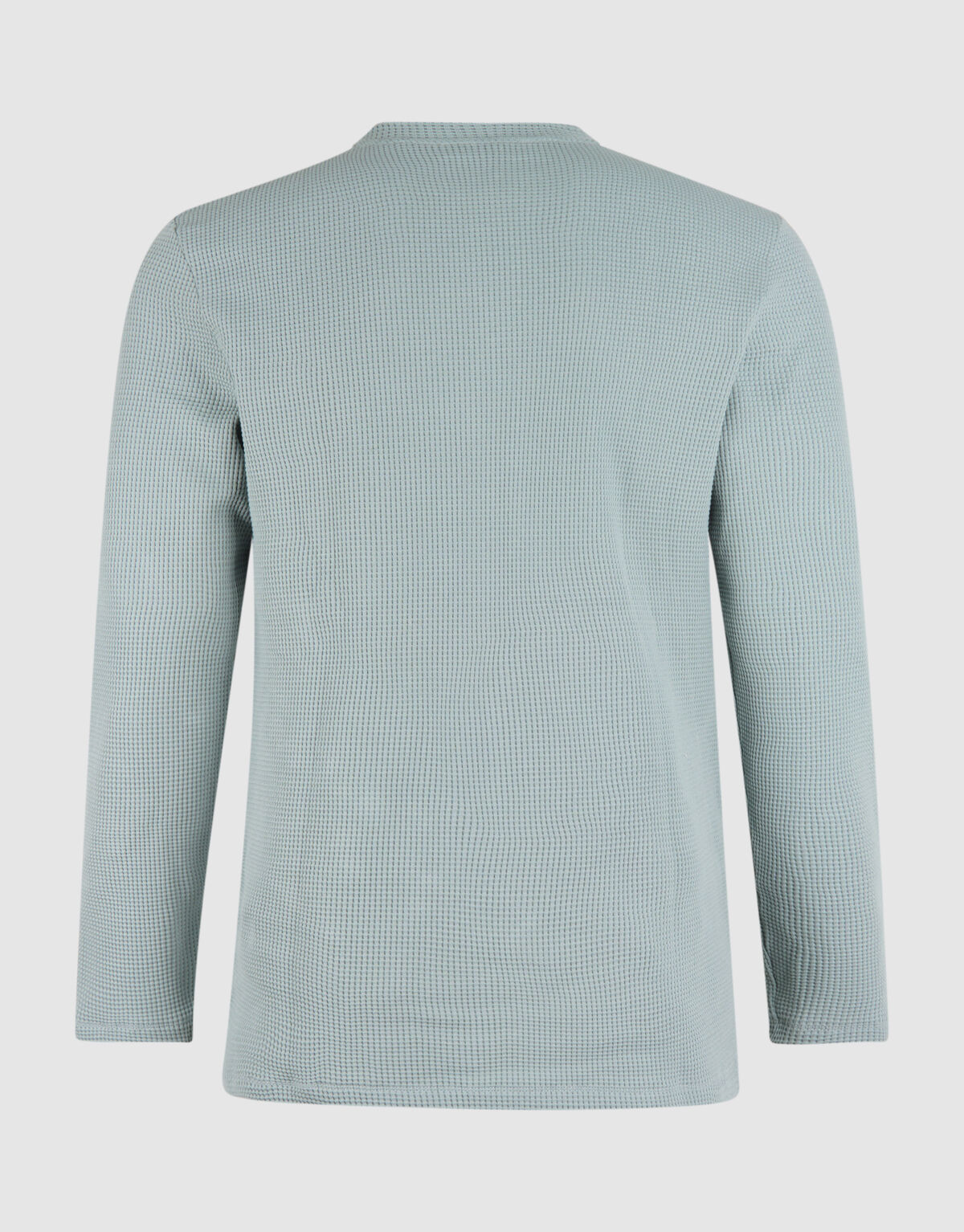 Structuur Longsleeve Lichtgroen SHOEBY MEN