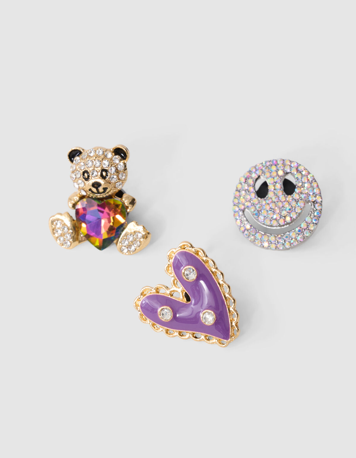 Fantasy Broche Set Paars SHOEBY ACCESSOIRES