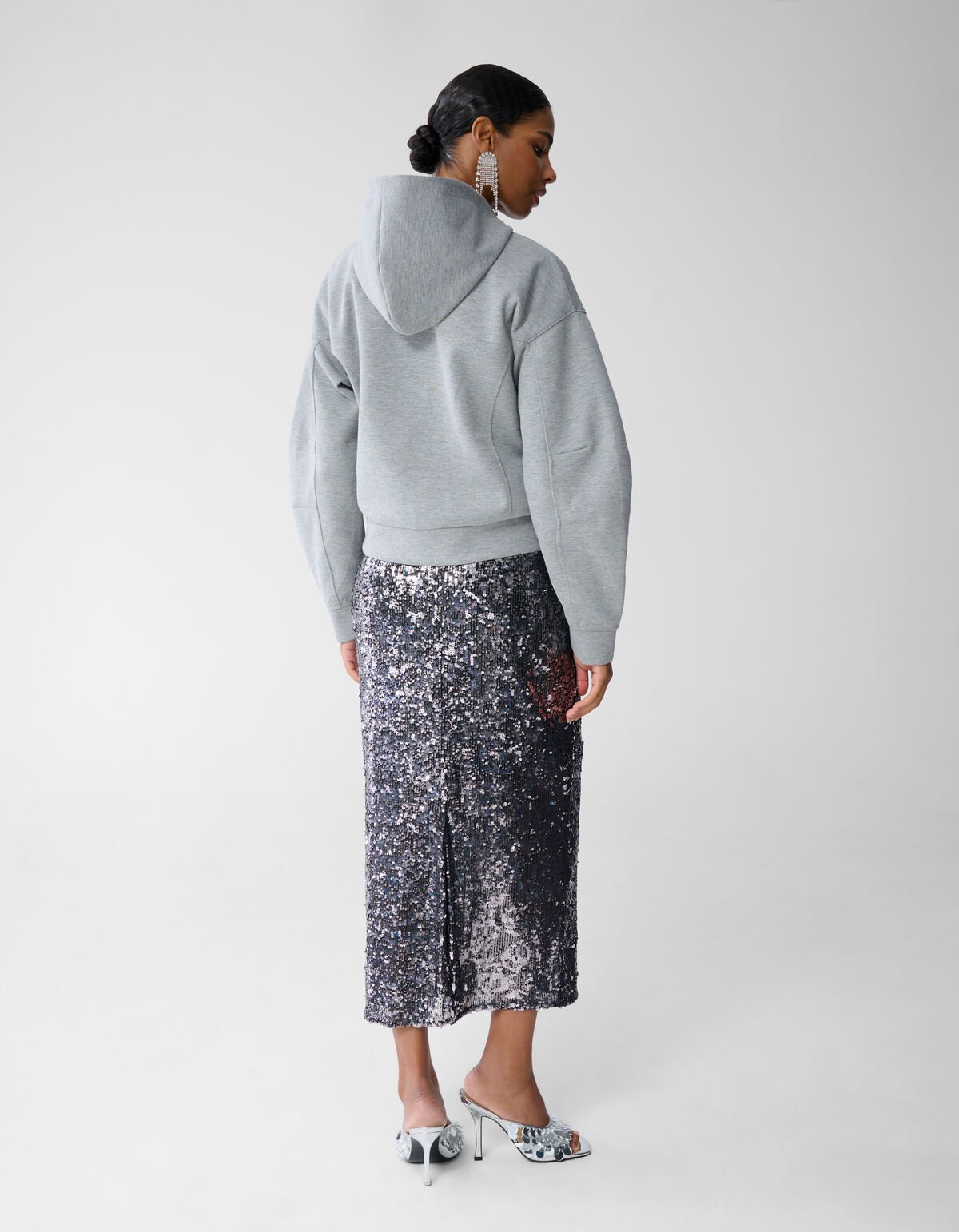 Oversized Vest Lichtgrijs By Fred SHOEBY WOMEN