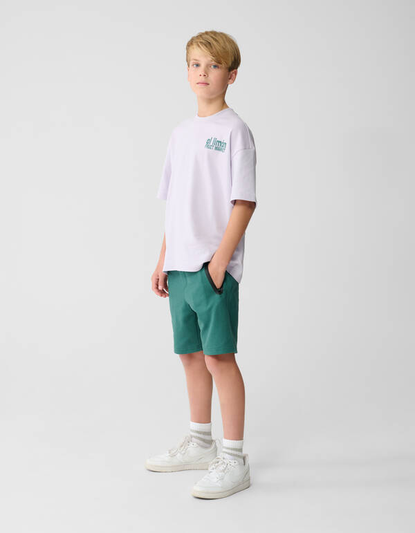 Tech Short Donkergroen SHOEBY BOYS