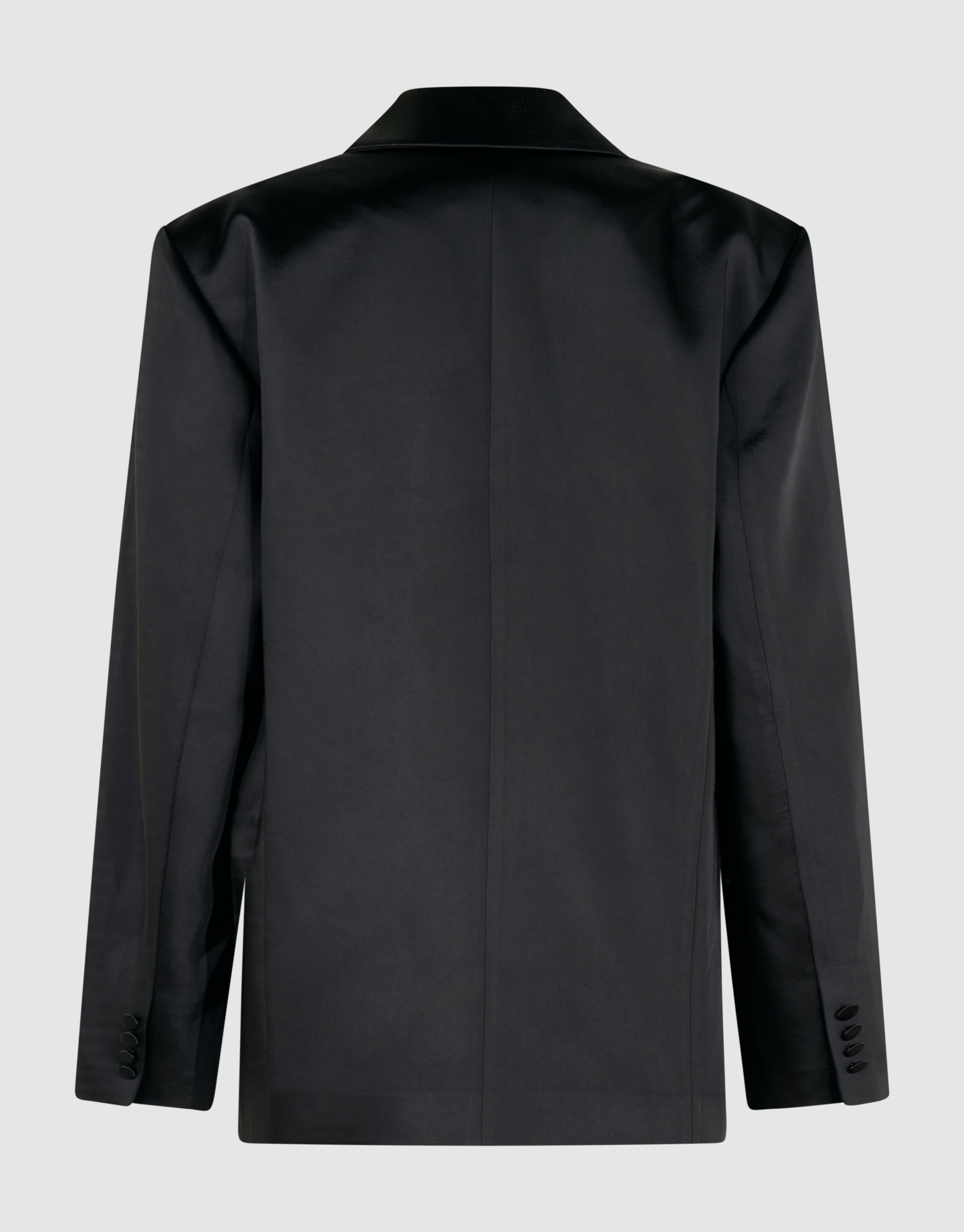 Oversized Satijnen Blazer Zwart SHOEBY WOMEN