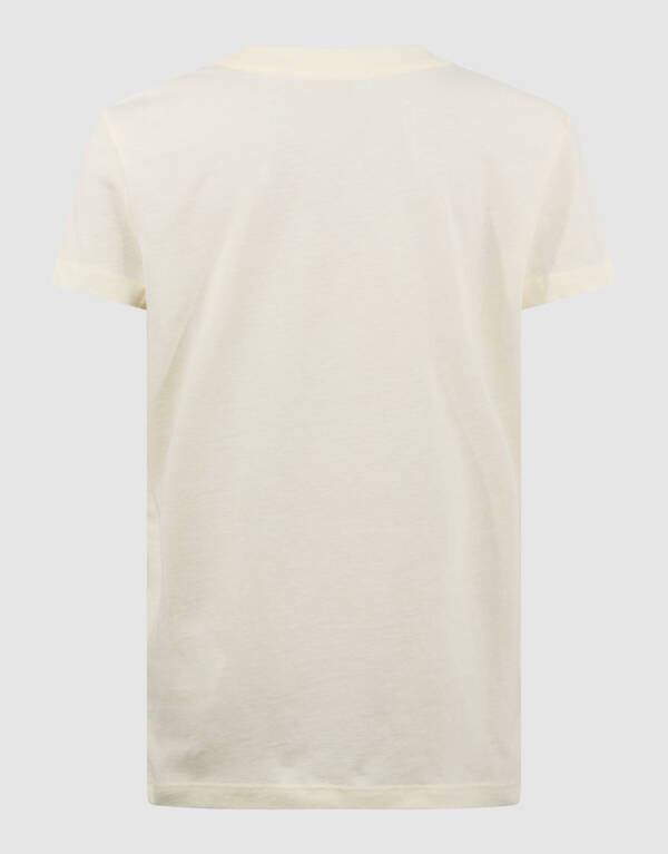 Flower Artwork T-shirt Lichtgeel SHOEBY GIRLS