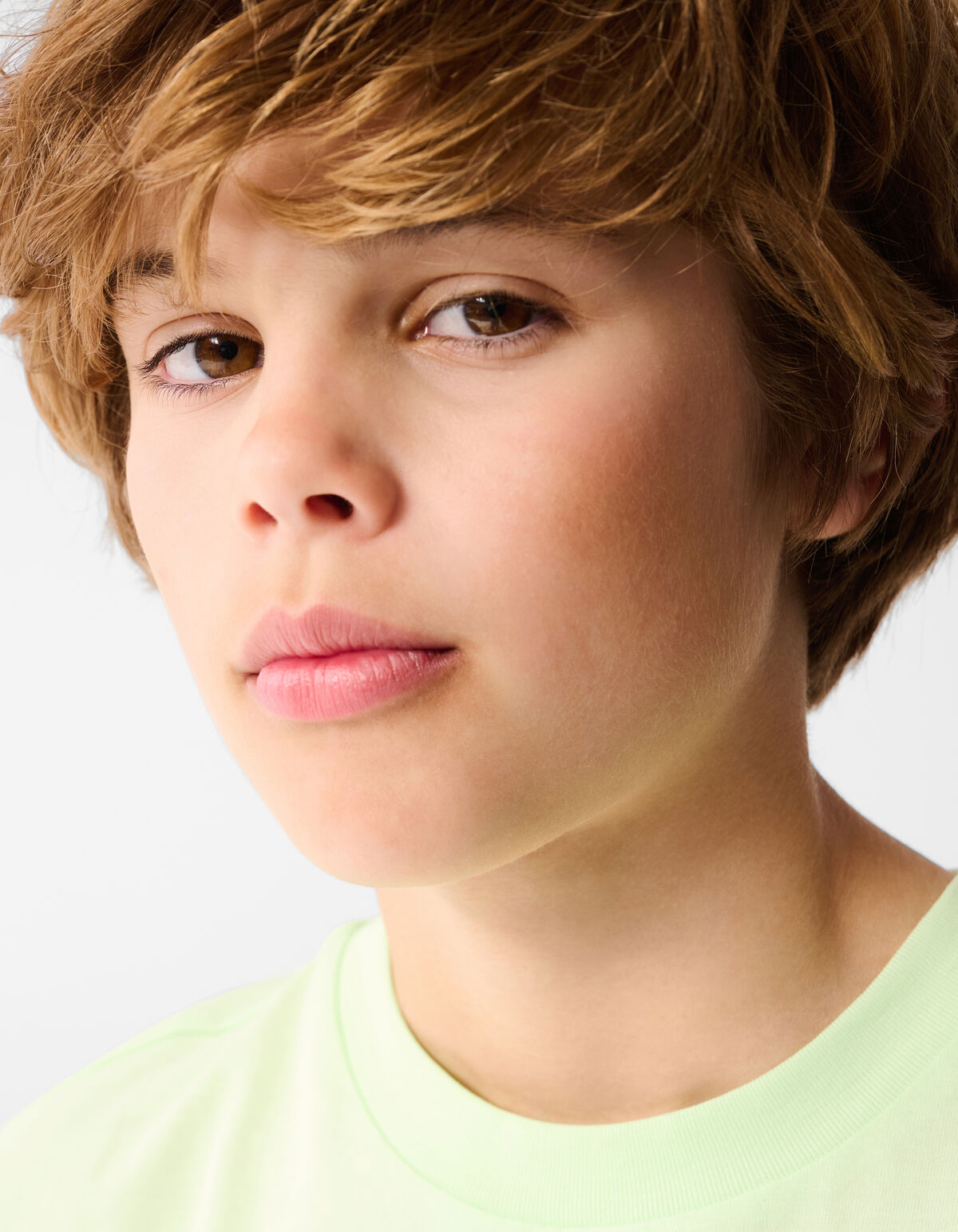 Beach Artwork T-shirt Lichtgroen SHOEBY BOYS