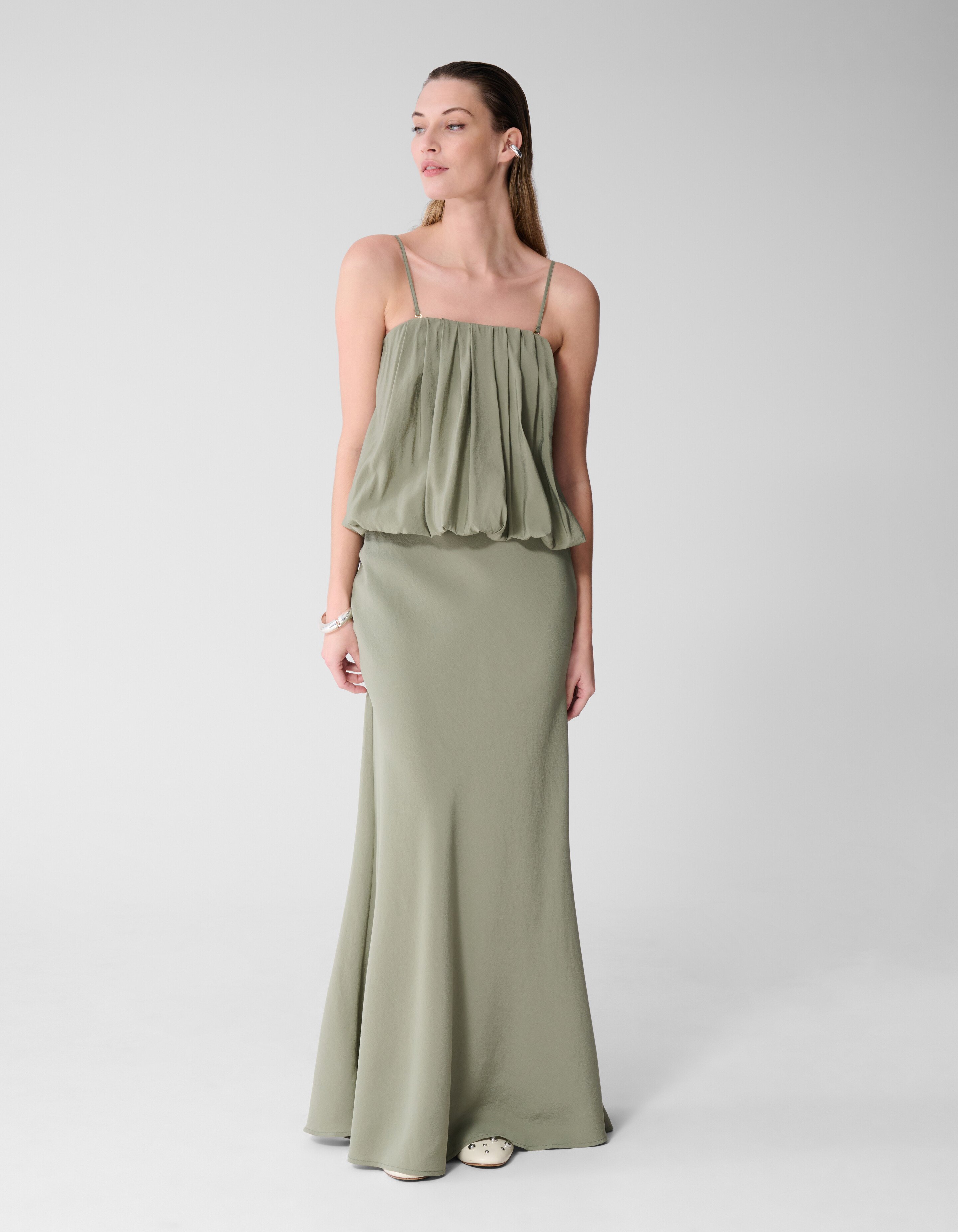 Maxi Rok Lichtgroen By Lonneke SHOEBY WOMEN