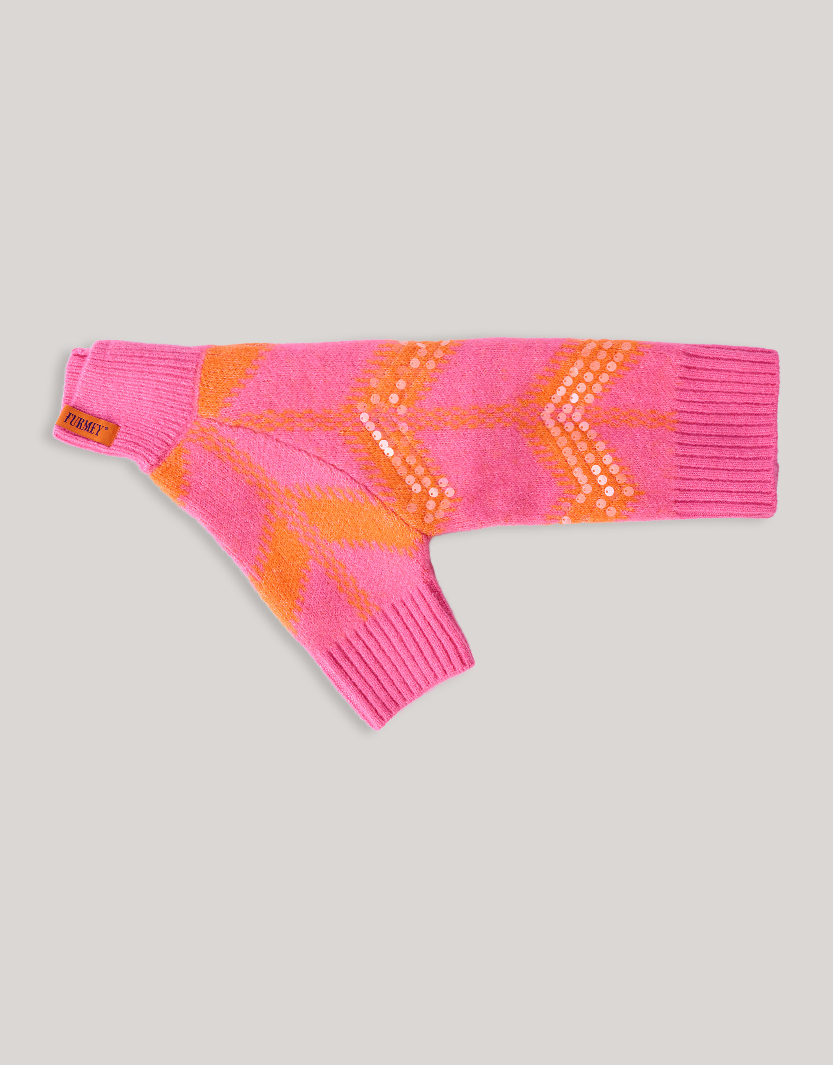 Sequin Honden Trui Roze SHOEBY ACCESSOIRES