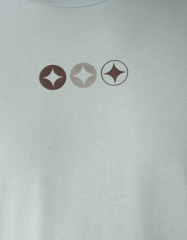 Spark Logo Artwork T-shirt Lichtgroen SHOEBY MEN